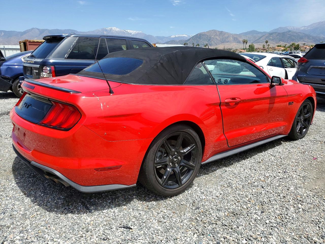 2019 Ford Mustang Gt Red vin: 1FATP8FF5K5171325