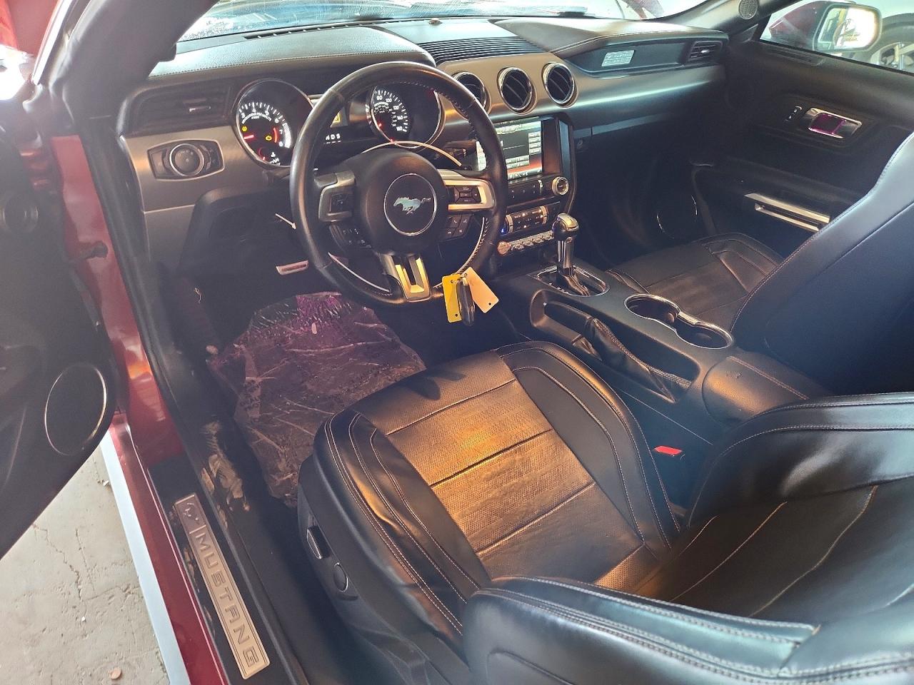 2015 Ford Mustang Gt Red vin: 1FATP8FF6F5382636