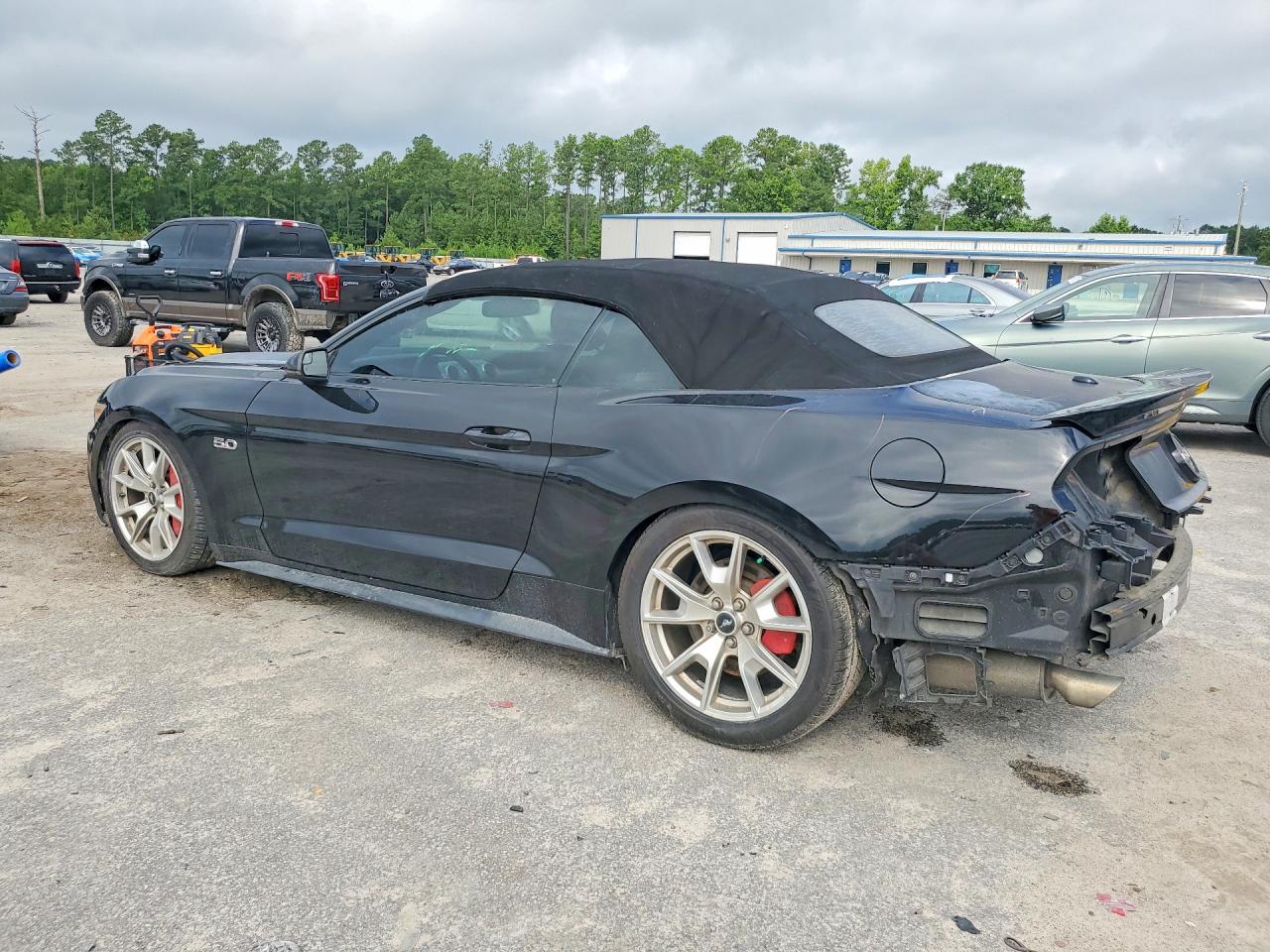 2015 Ford Mustang Gt Черный vin: 1FATP8FF8F5373713