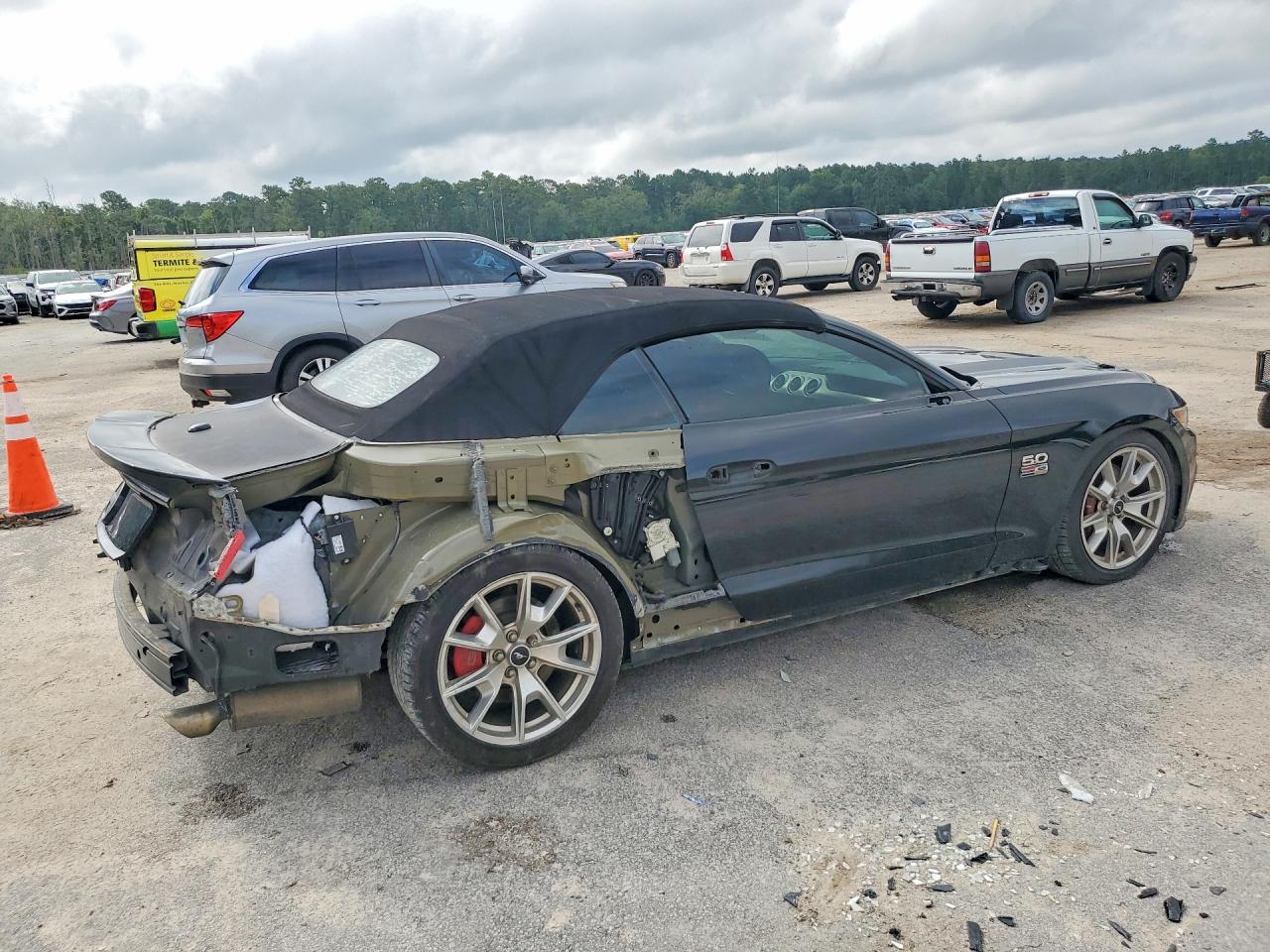 2015 Ford Mustang Gt Черный vin: 1FATP8FF8F5373713