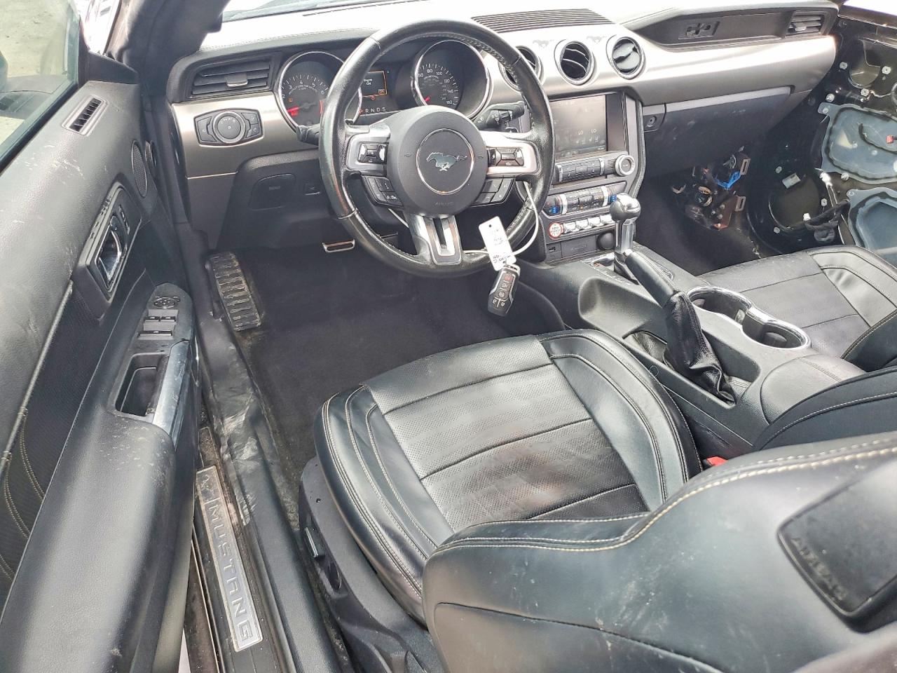 2015 Ford Mustang Gt Черный vin: 1FATP8FF8F5373713