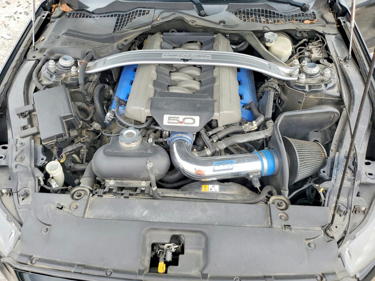 2015 Ford Mustang Gt Черный vin: 1FATP8FF8F5373713