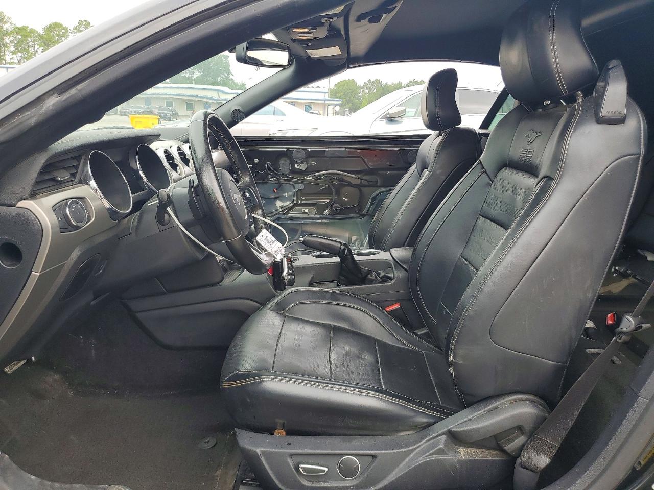 2015 Ford Mustang Gt Черный vin: 1FATP8FF8F5373713
