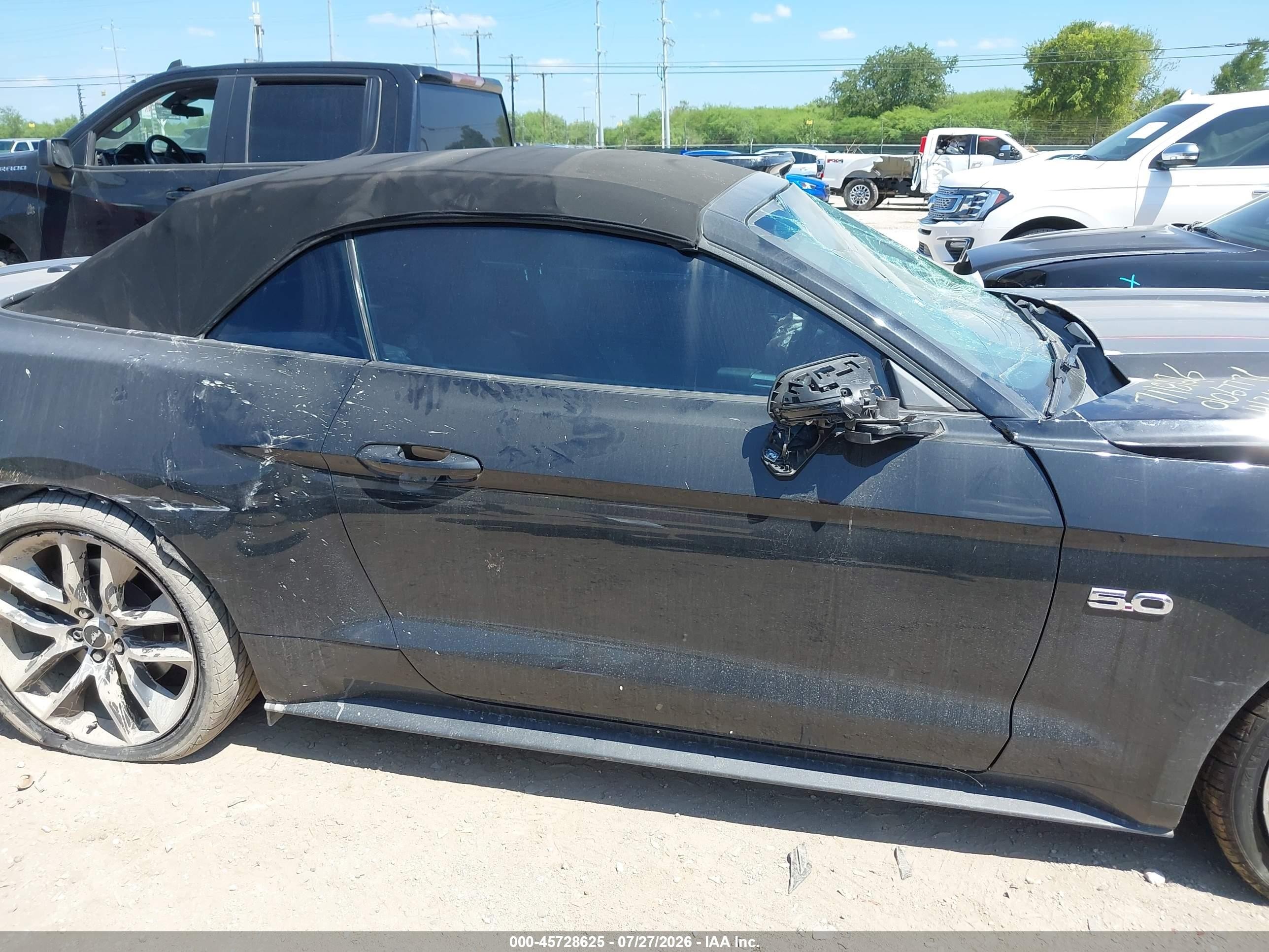 2015 Ford Mustang Gt Premium Черный vin: 1FATP8FF9F5413104