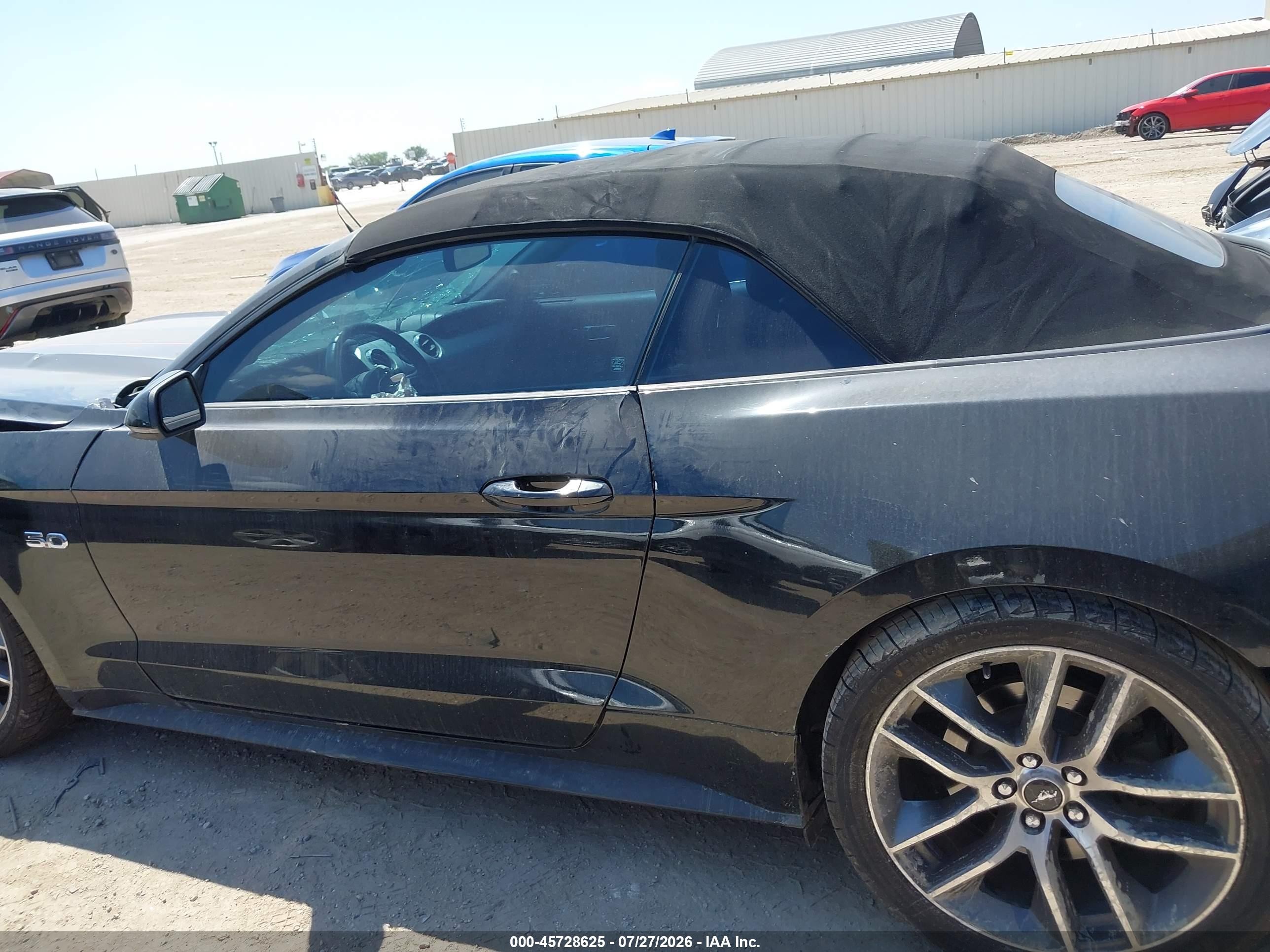 2015 Ford Mustang Gt Premium Черный vin: 1FATP8FF9F5413104