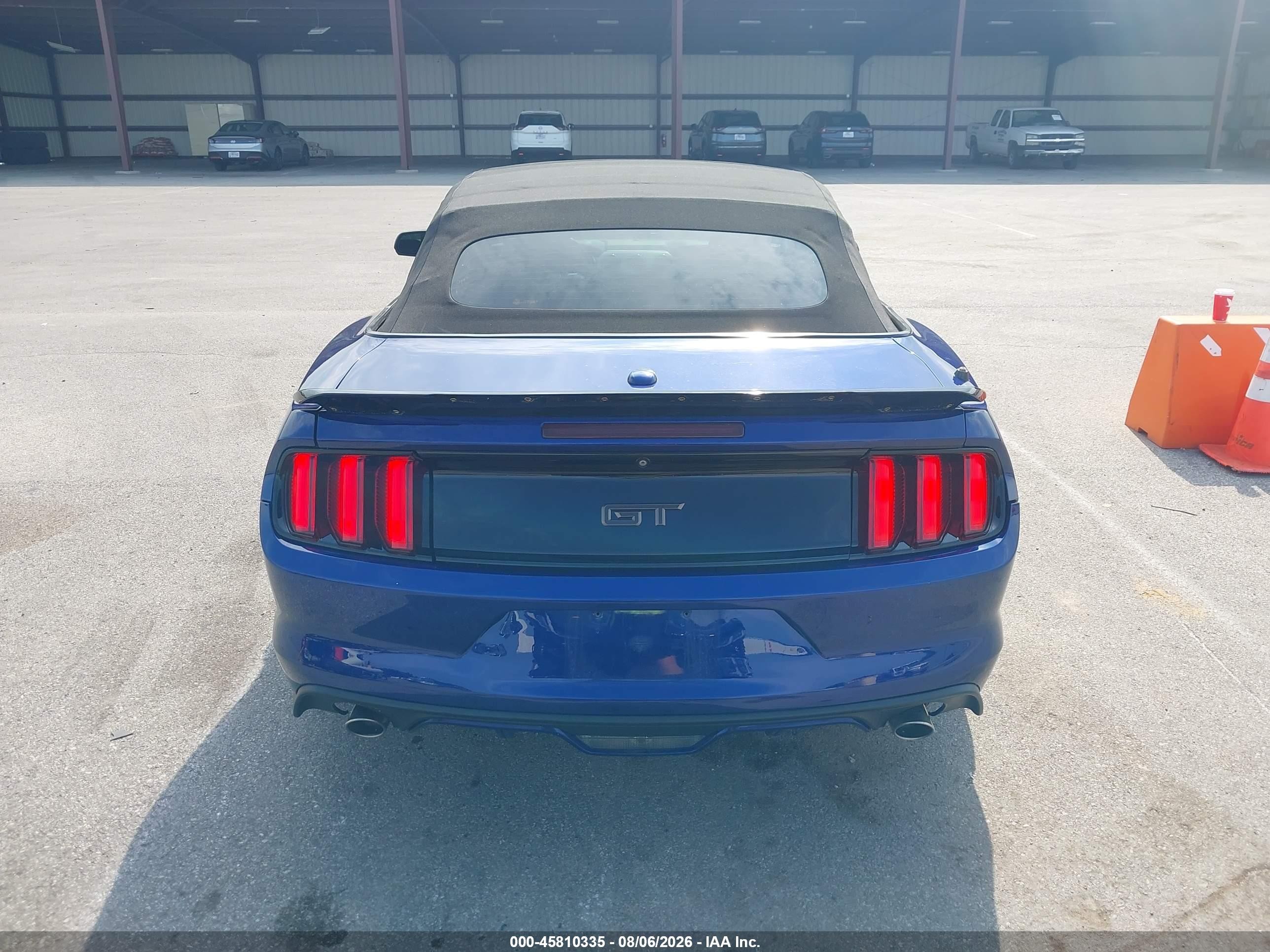 2015 Ford Mustang Gt Premium Blue vin: 1FATP8FFXF5323802