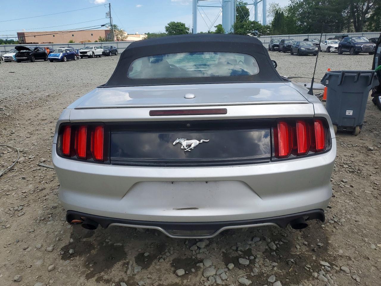 2017 Ford Mustang Silver vin: 1FATP8UH0H5281759