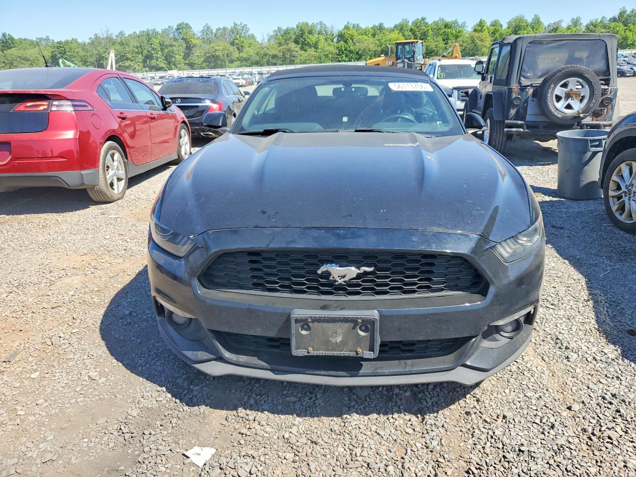 2015 Ford Mustang Black vin: 1FATP8UH1F5396898