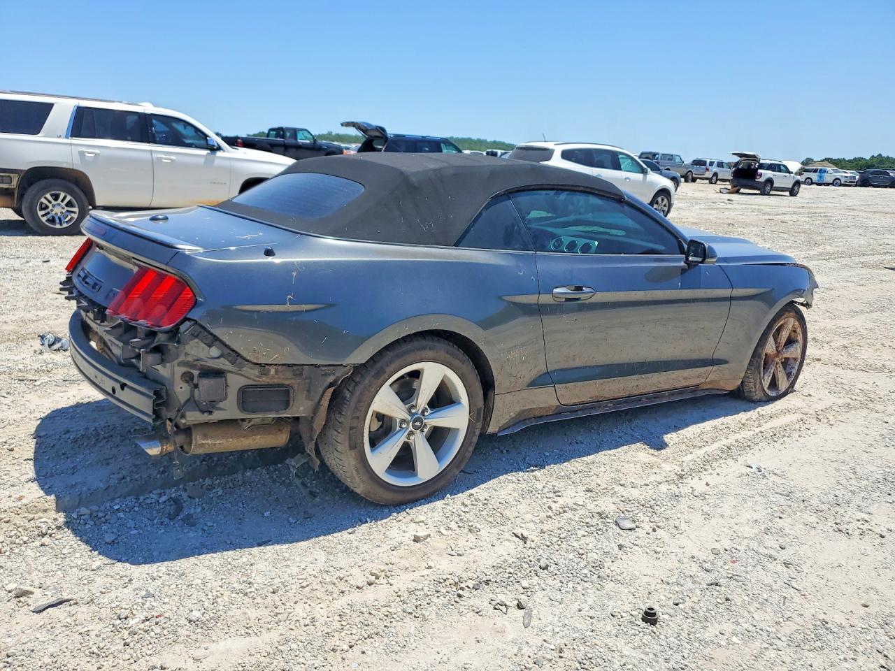 2015 Ford Mustang Серый vin: 1FATP8UH2F5365613