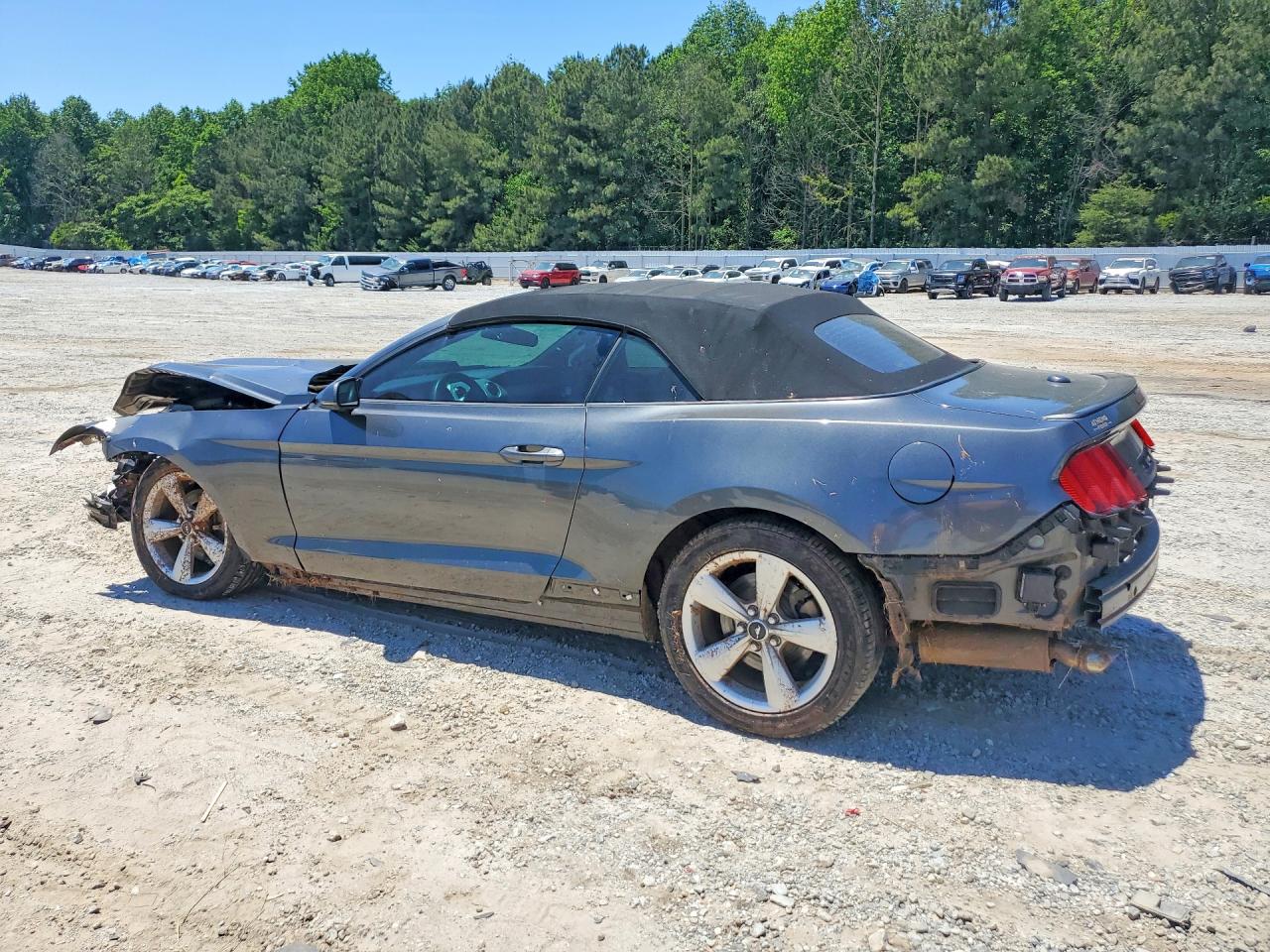 2015 Ford Mustang Серый vin: 1FATP8UH2F5365613