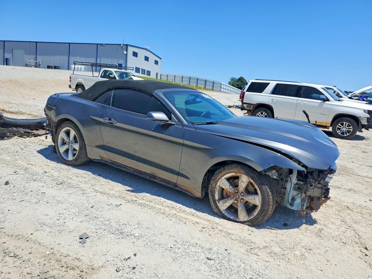 2015 Ford Mustang Серый vin: 1FATP8UH2F5365613
