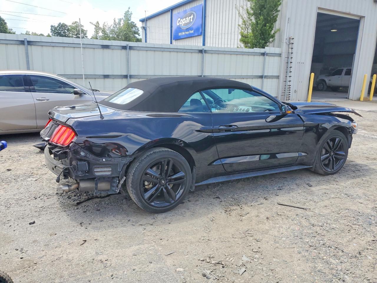 2015 Ford Mustang Черный vin: 1FATP8UH2F5402269