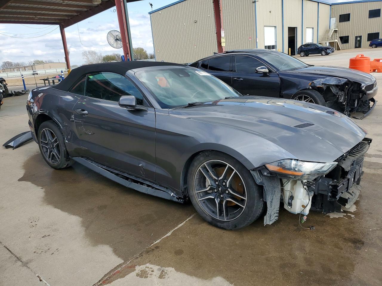 2022 Ford Mustang Gray vin: 1FATP8UH2N5103816