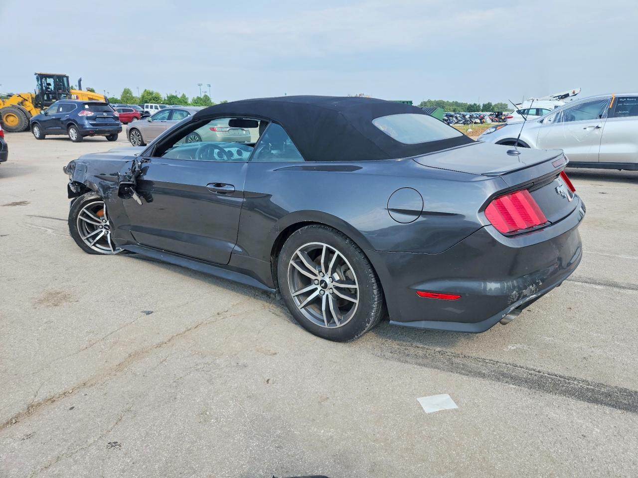 2015 Ford Mustang Gray vin: 1FATP8UH3F5397454