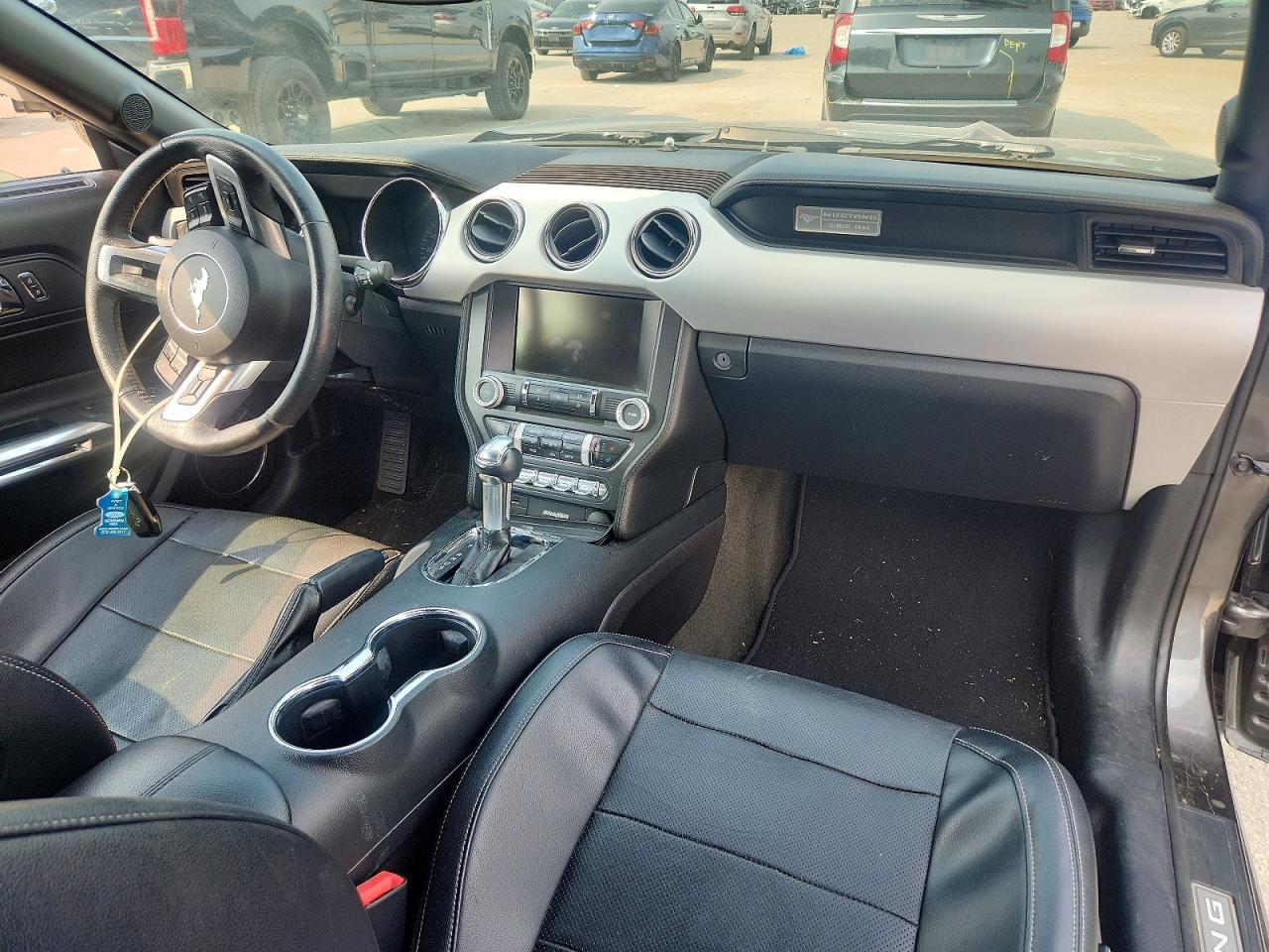 2015 Ford Mustang Gray vin: 1FATP8UH3F5397454