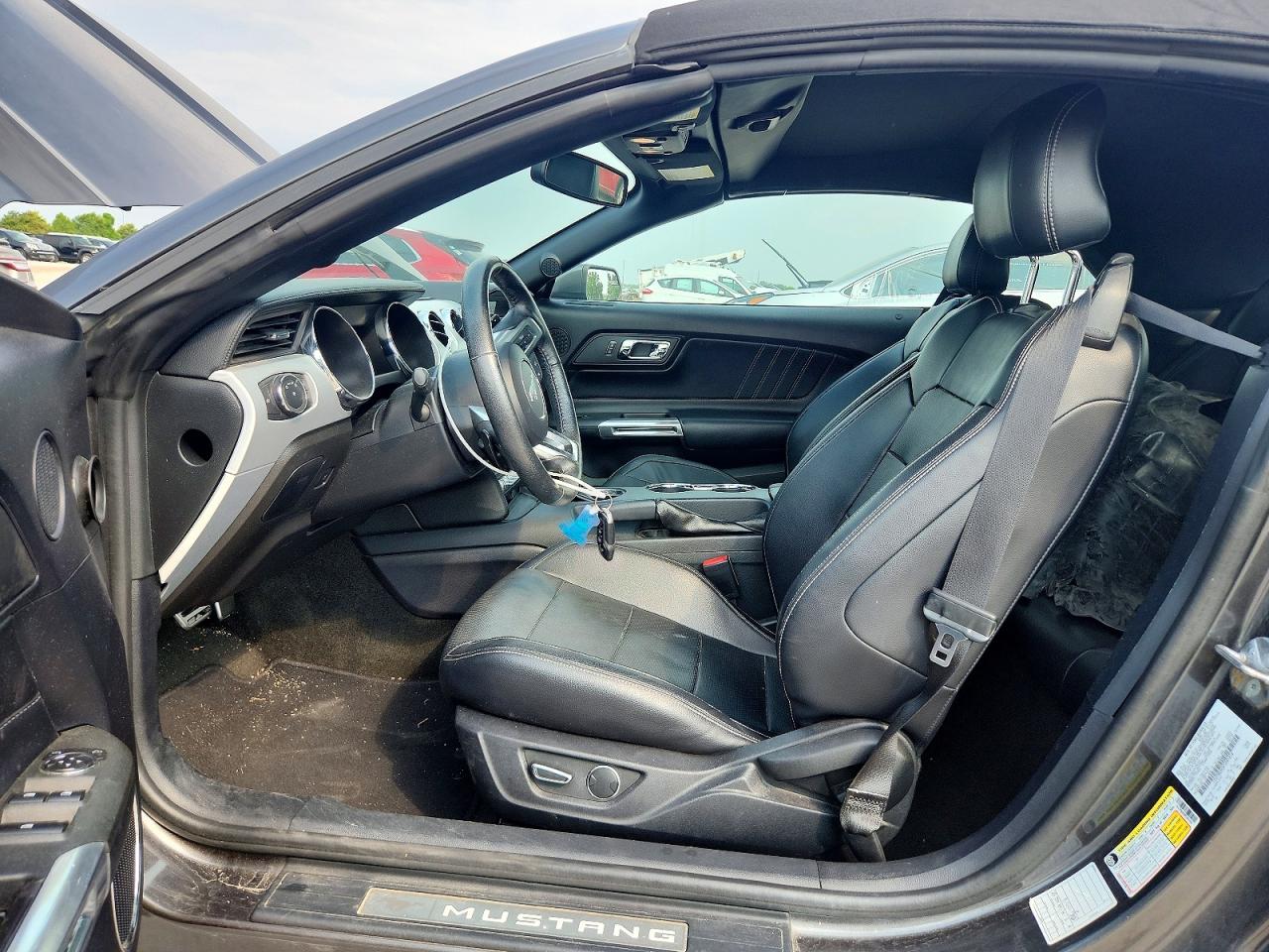 2015 Ford Mustang Gray vin: 1FATP8UH3F5397454