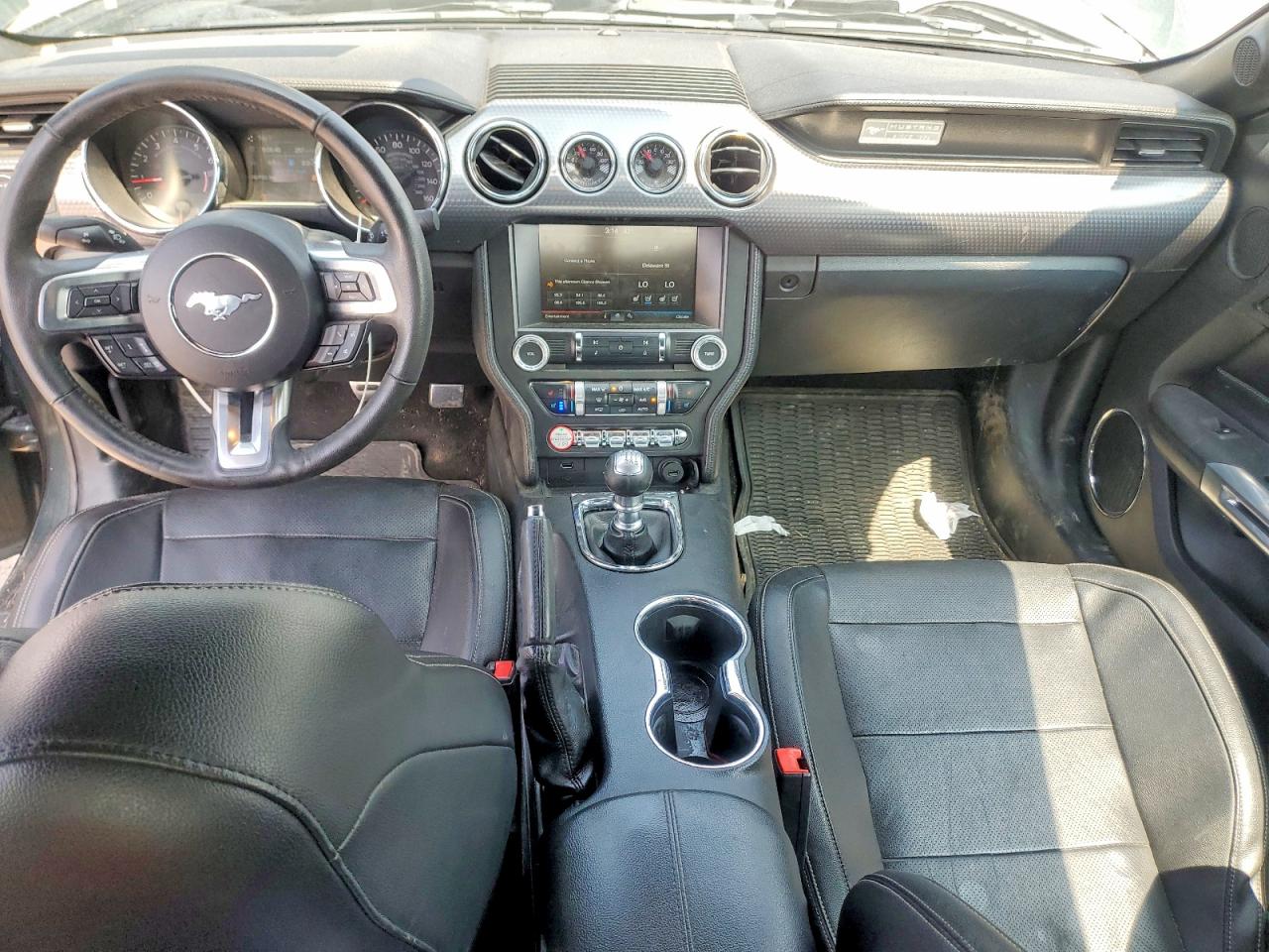 2015 Ford Mustang Black vin: 1FATP8UH4F5396507
