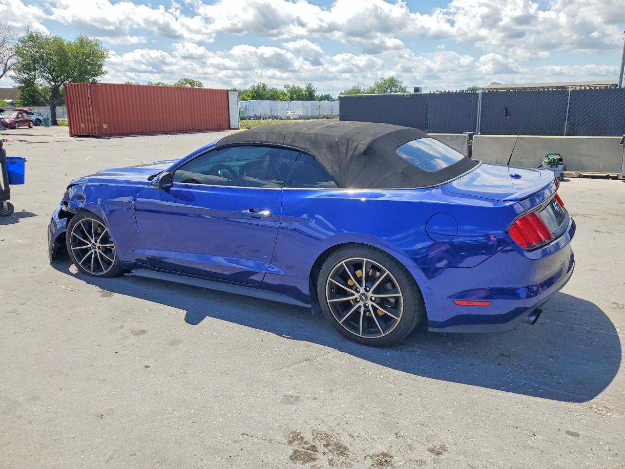 2016 Ford Mustang Синий vin: 1FATP8UH4G5236144