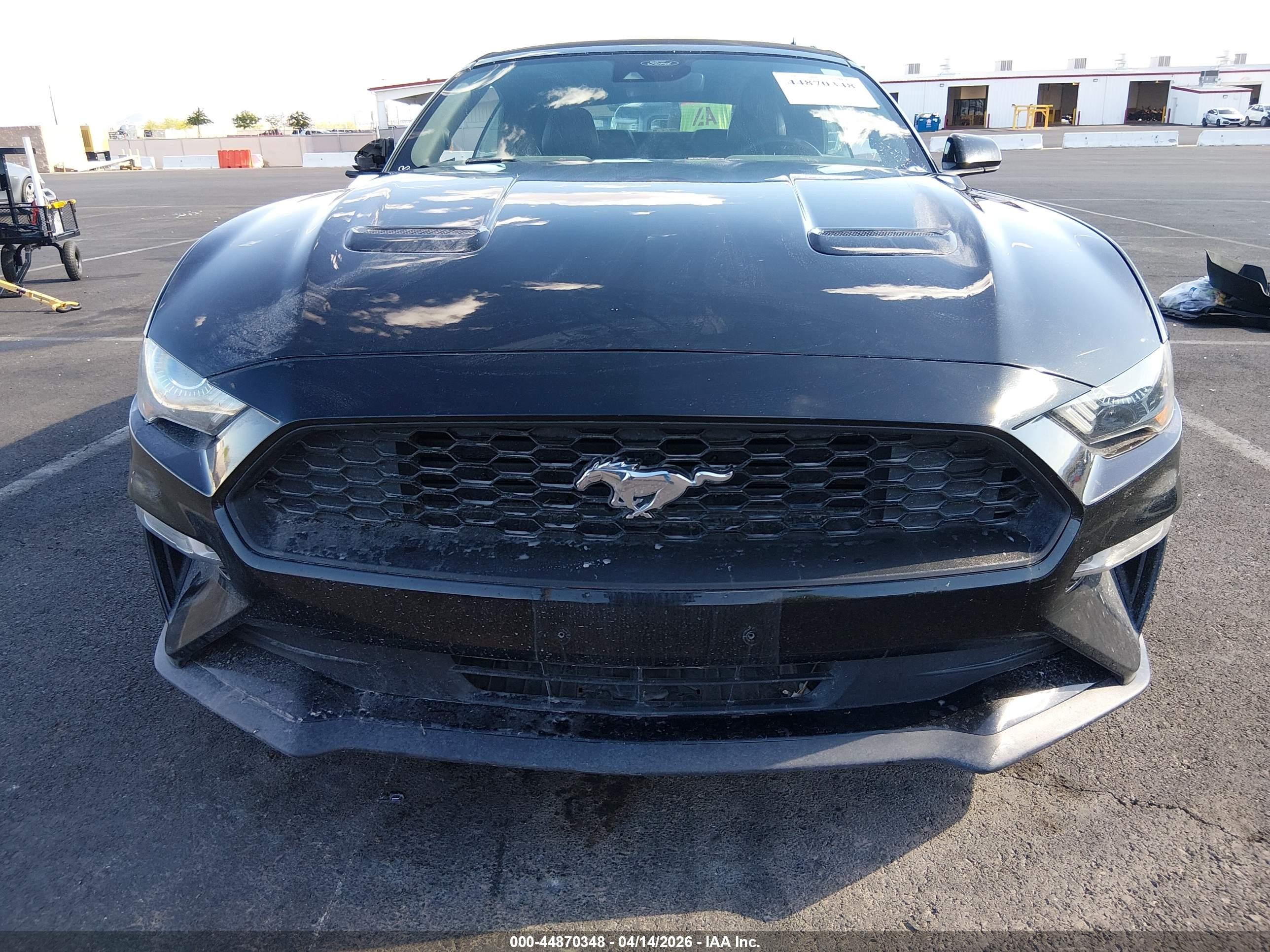 2021 Ford Mustang Ecoboost Premium Black vin: 1FATP8UH4M5120664