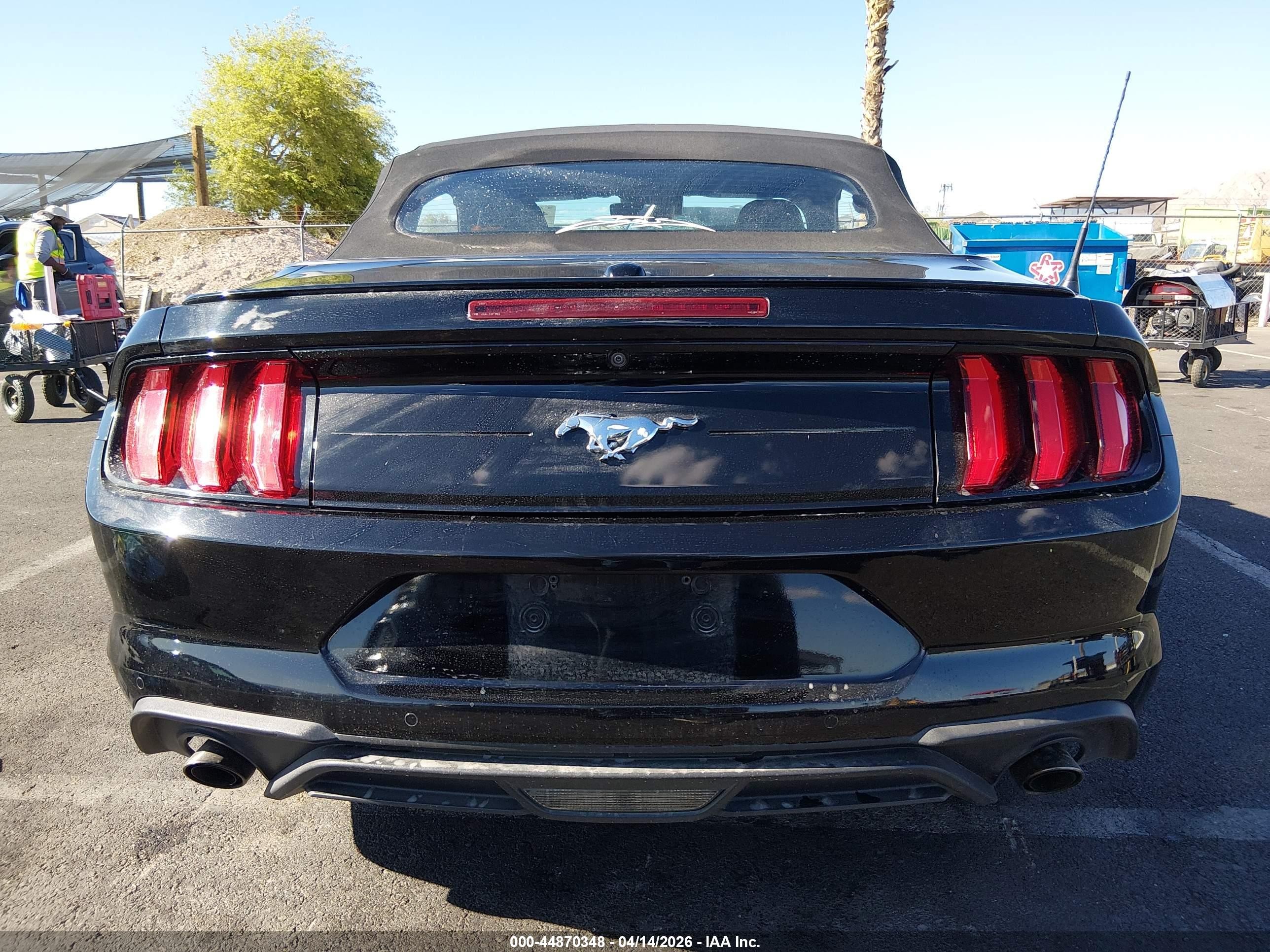 2021 Ford Mustang Ecoboost Premium Black vin: 1FATP8UH4M5120664