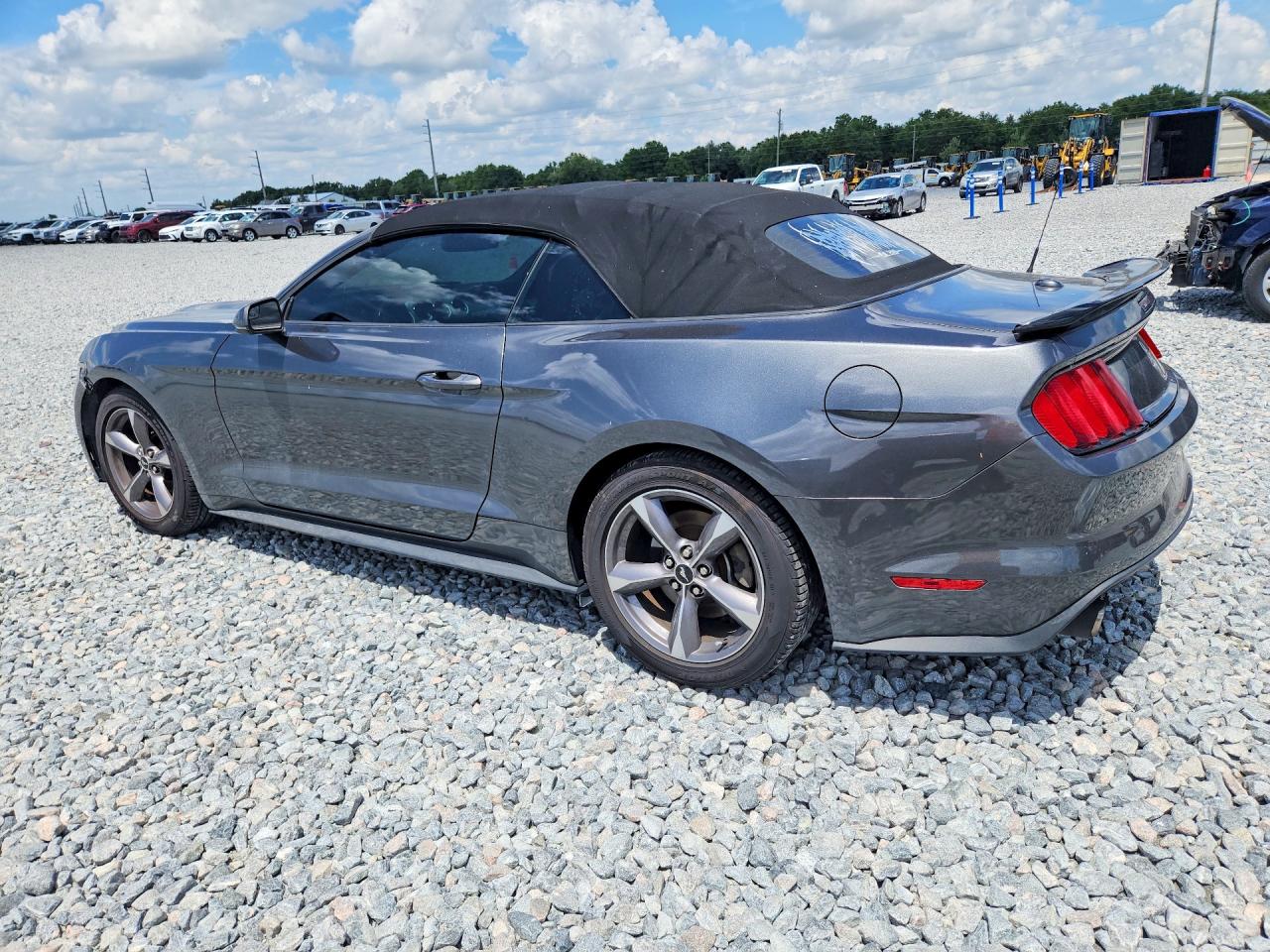 2017 Ford Mustang Gray vin: 1FATP8UH5H5356925