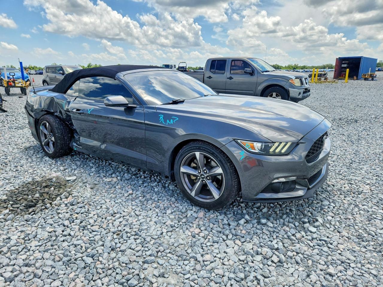 2017 Ford Mustang Gray vin: 1FATP8UH5H5356925