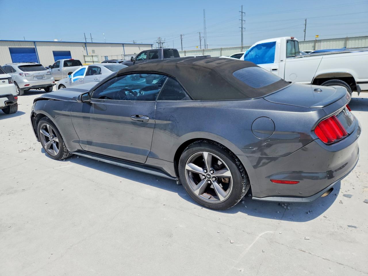 2015 Ford Mustang Серый vin: 1FATP8UH6F5358499