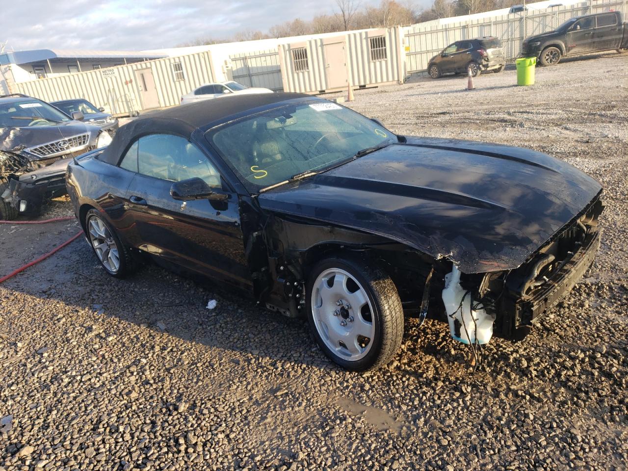 2015 Ford Mustang  Черный vin: 1FATP8UH8F5374672