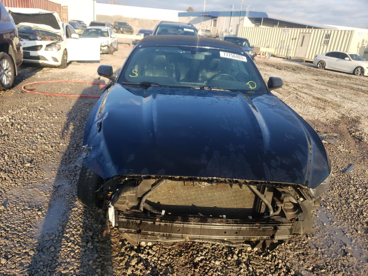 2015 Ford Mustang  Черный vin: 1FATP8UH8F5374672