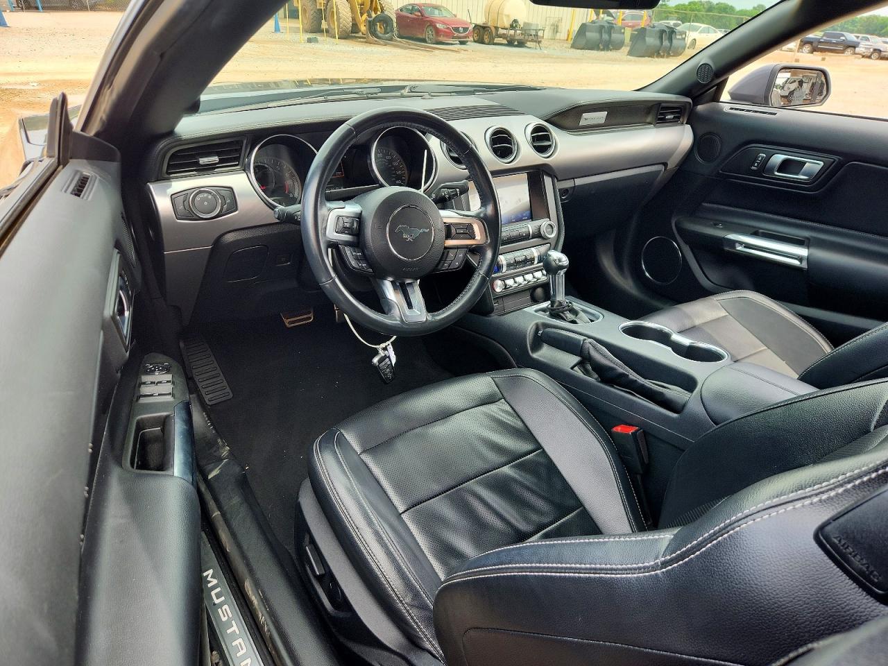 2022 Ford Mustang Gray vin: 1FATP8UH9N5101917