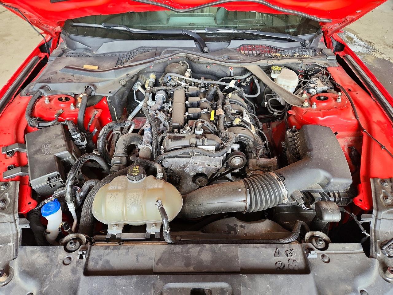 2022 Ford Mustang Красный vin: 1FATP8UH9N5102856