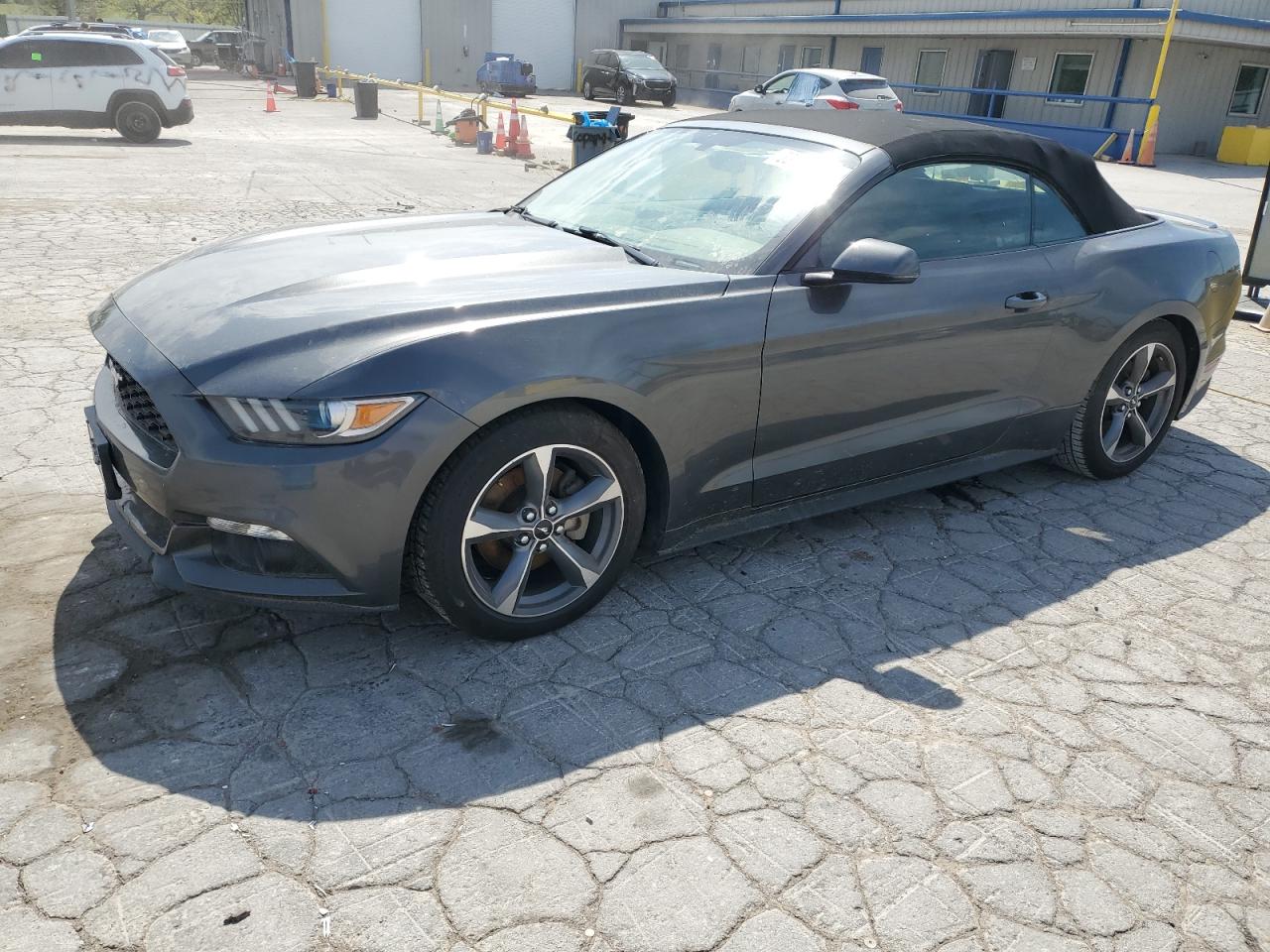 2015 Ford Mustang Gray vin: 1FATP8UHXF5391005