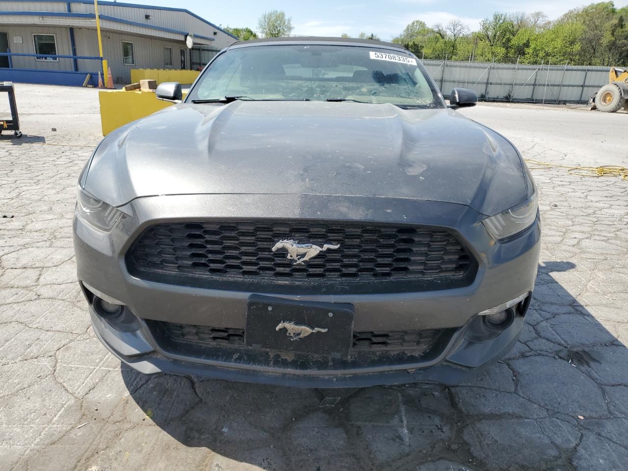 2015 Ford Mustang Gray vin: 1FATP8UHXF5391005