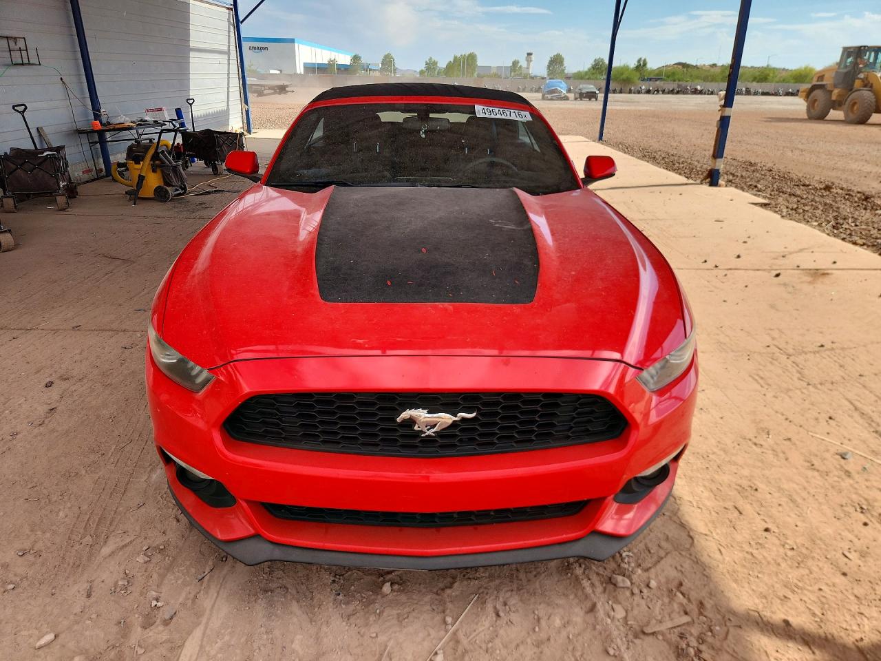 2015 Ford Mustang Red vin: 1FATP8UHXF5426593