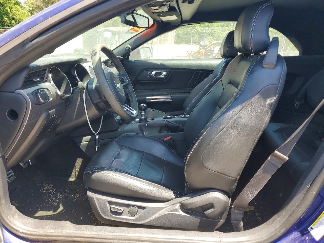 2016 Ford Mustang Синий vin: 1FATP8UHXG5208140