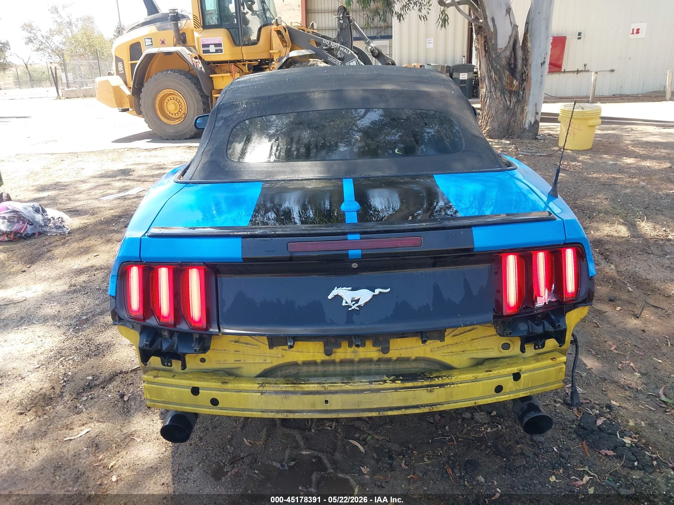 2016 Ford Mustang Ecoboost Premium Синий vin: 1FATP8UHXG5282111