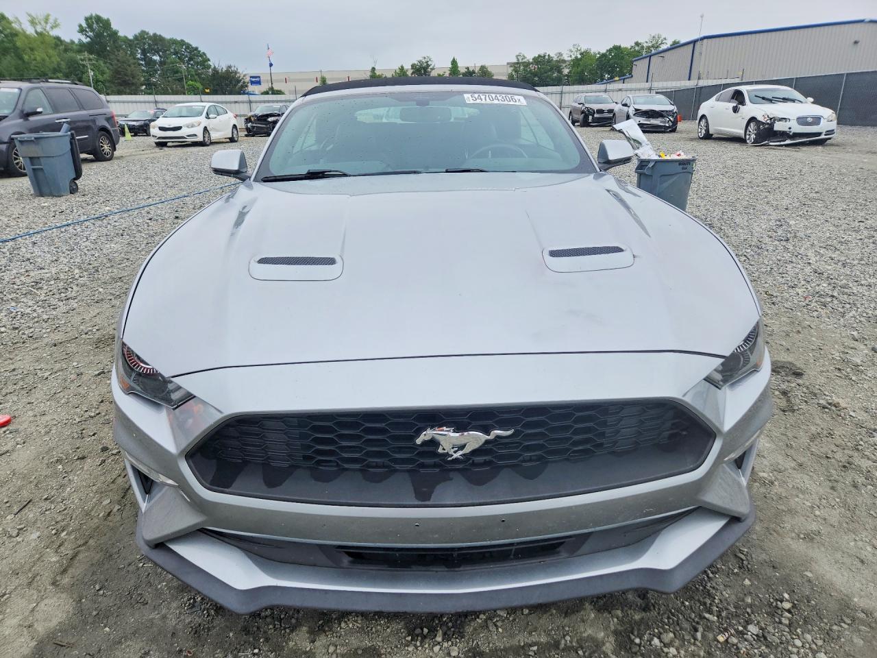 2020 Ford Mustang Silver vin: 1FATP8UHXL5106136