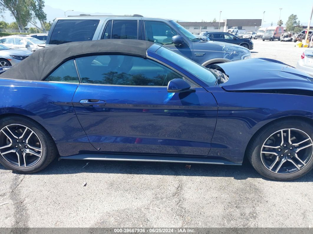 2020 Ford Mustang Ecoboost Premium Синий vin: 1FATP8UHXL5115287