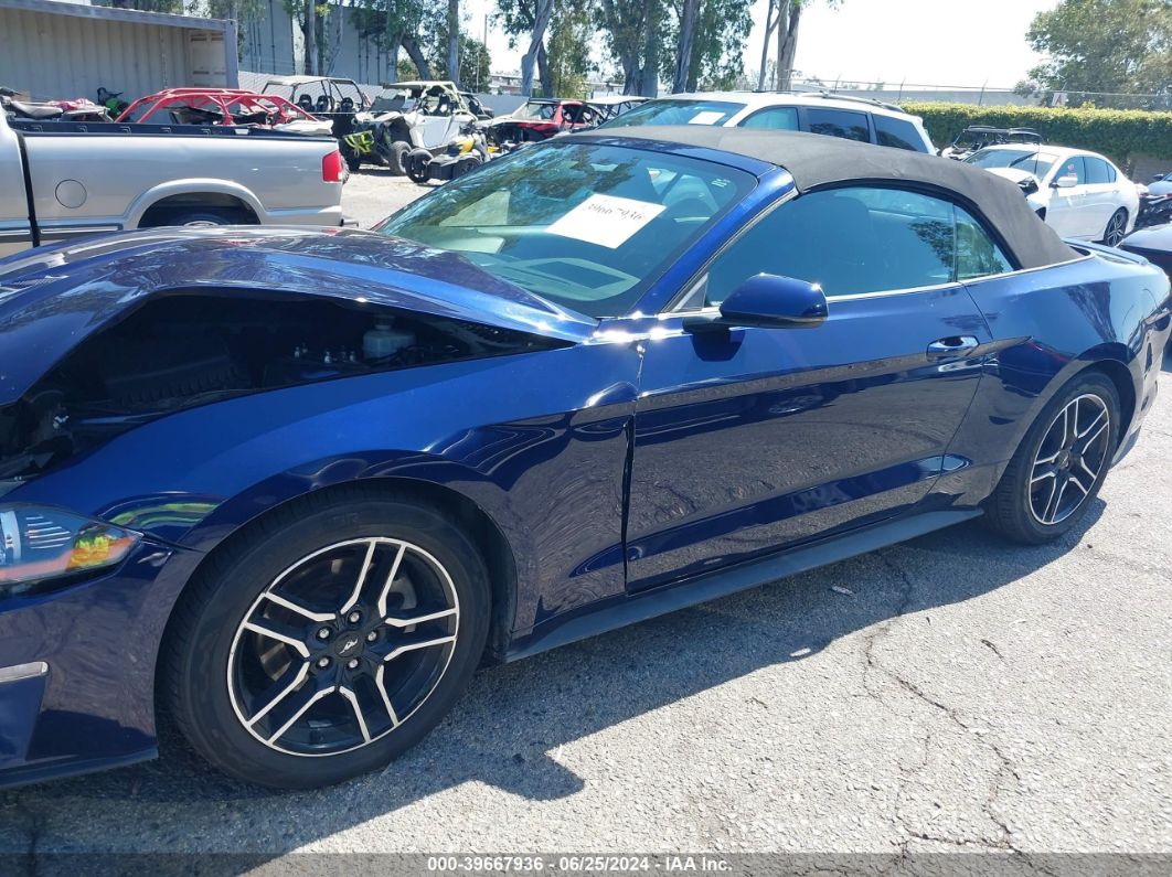 2020 Ford Mustang Ecoboost Premium Синий vin: 1FATP8UHXL5115287
