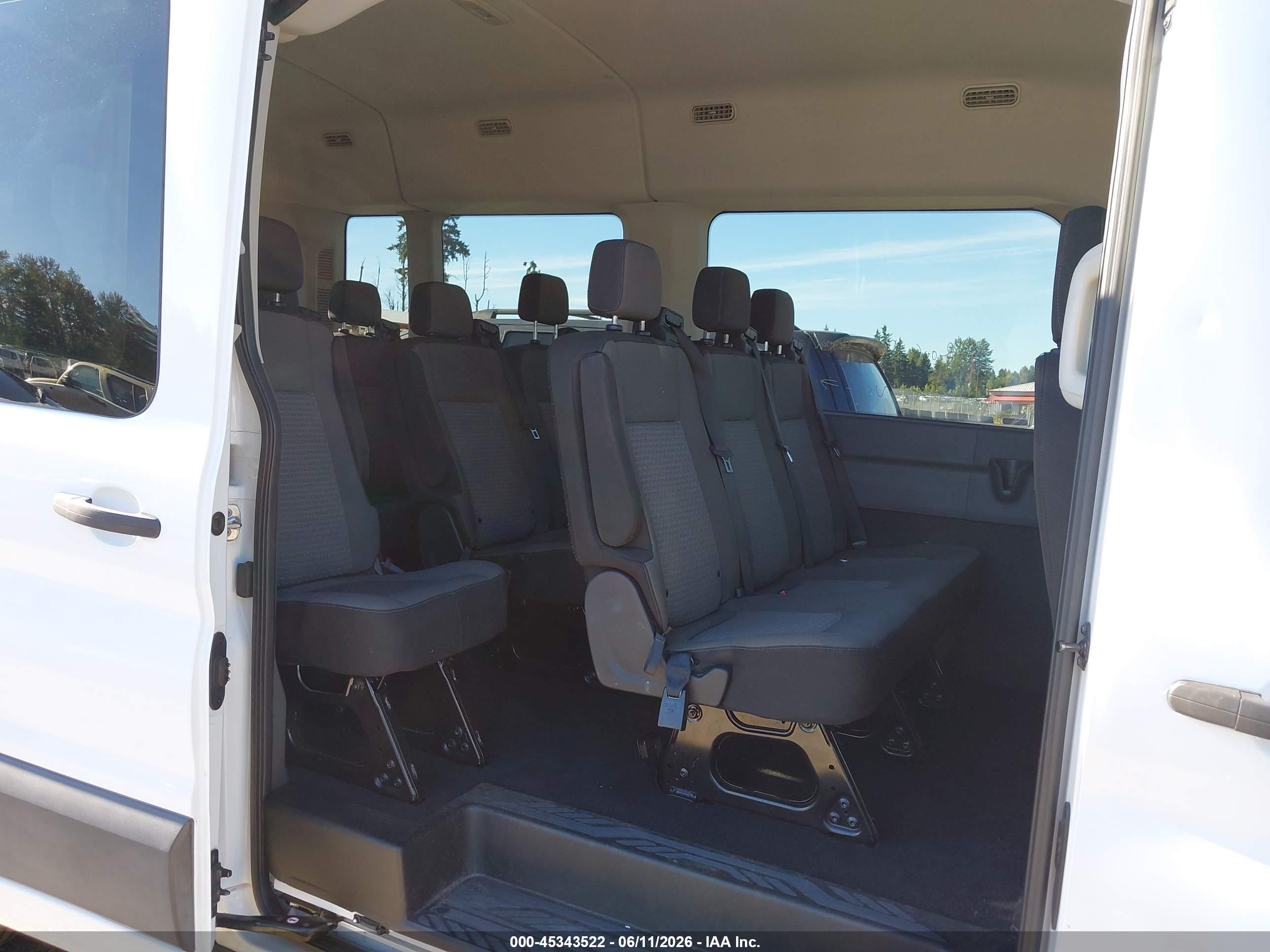 2023 Ford Transit-350 Passenger Van Xlt White vin: 1FBAX2C83PKB36185