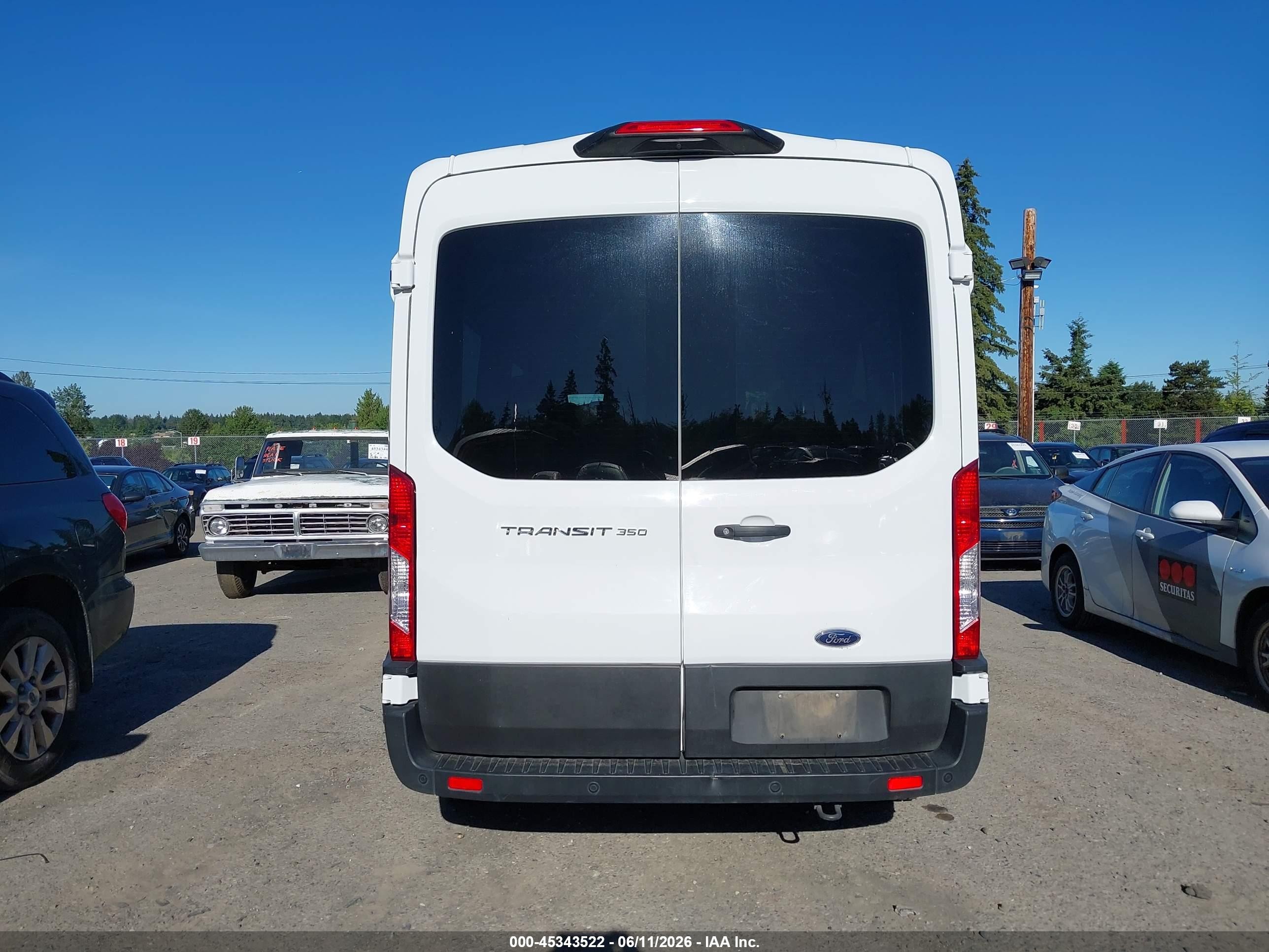 2023 Ford Transit-350 Passenger Van Xlt White vin: 1FBAX2C83PKB36185