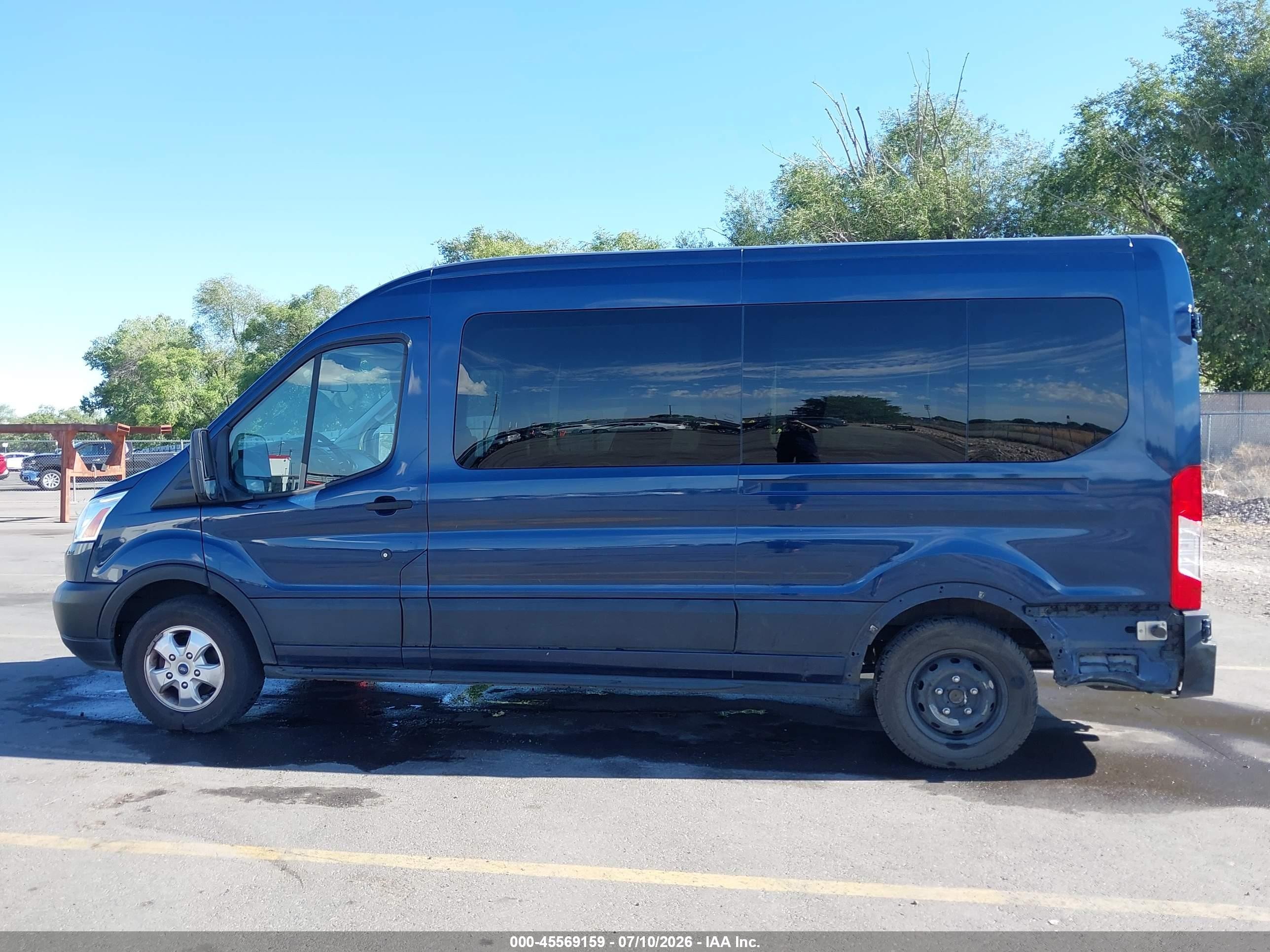 2019 Ford Transit-350 Xl/xlt Dark Blue vin: 1FBAX2CG0KKA98902