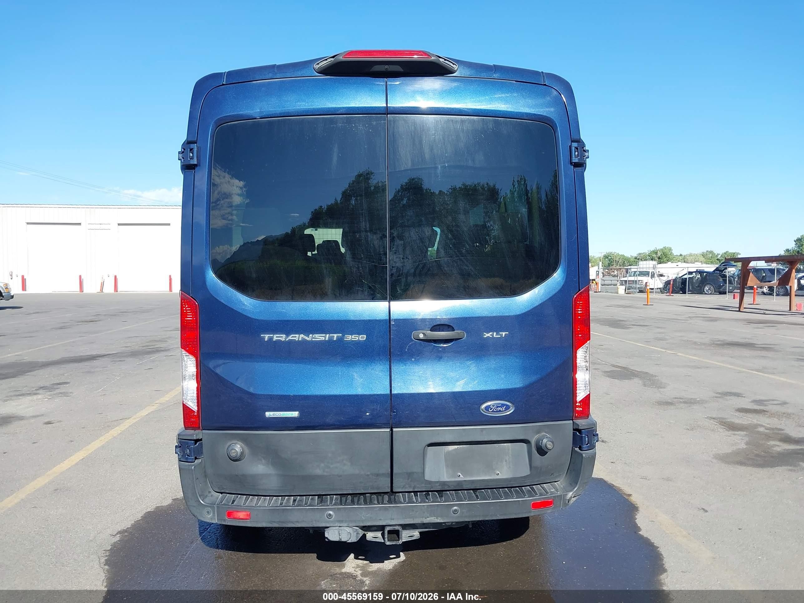 2019 Ford Transit-350 Xl/xlt Dark Blue vin: 1FBAX2CG0KKA98902