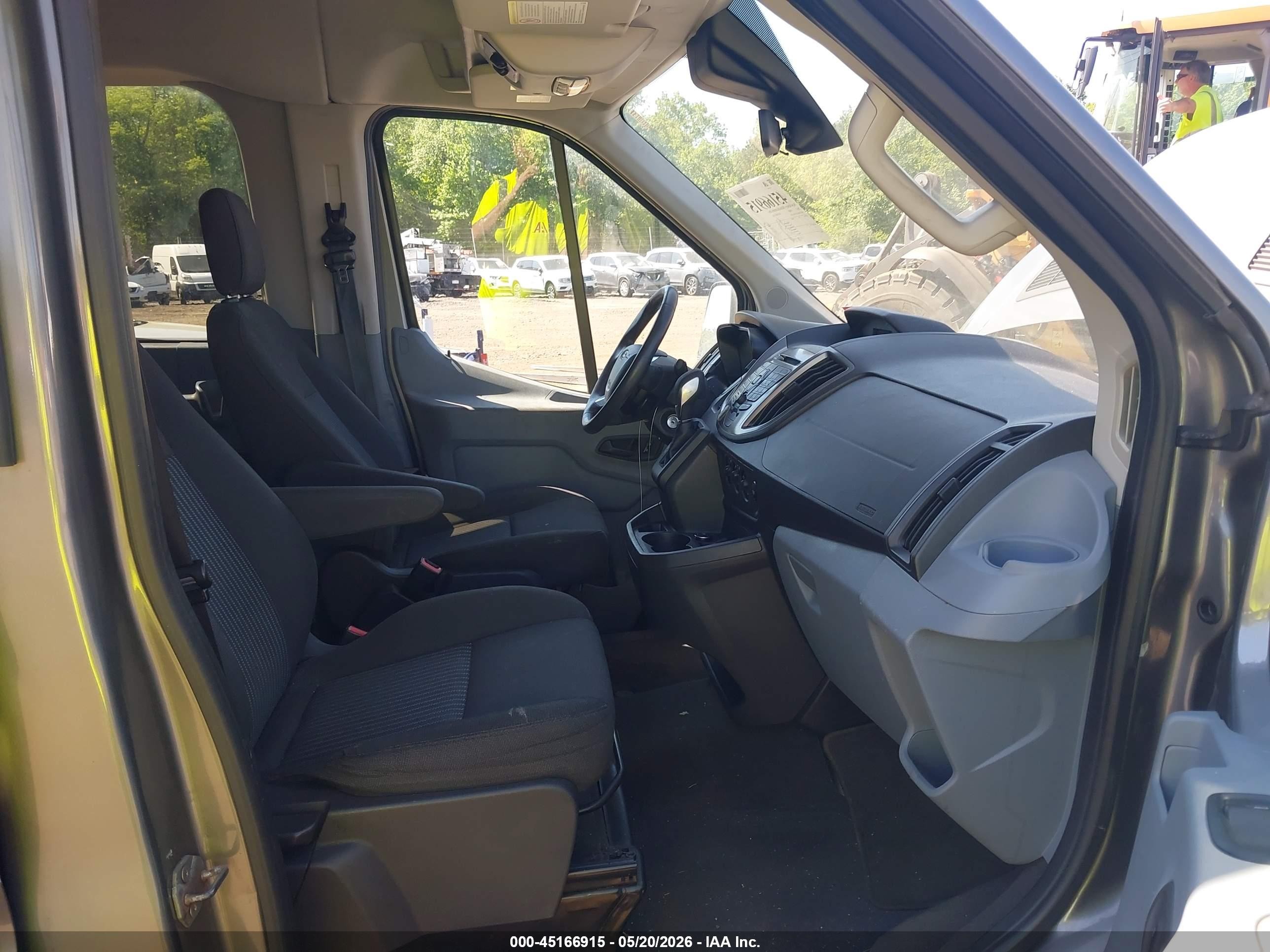 2015 Ford Transit-350 Xlt Gray vin: 1FBAX2CG5FKA24011