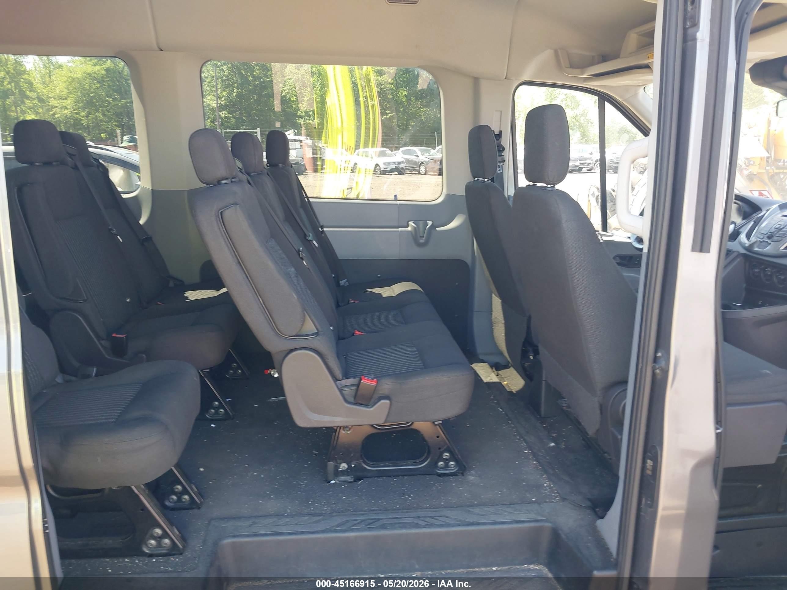 2015 Ford Transit-350 Xlt Gray vin: 1FBAX2CG5FKA24011