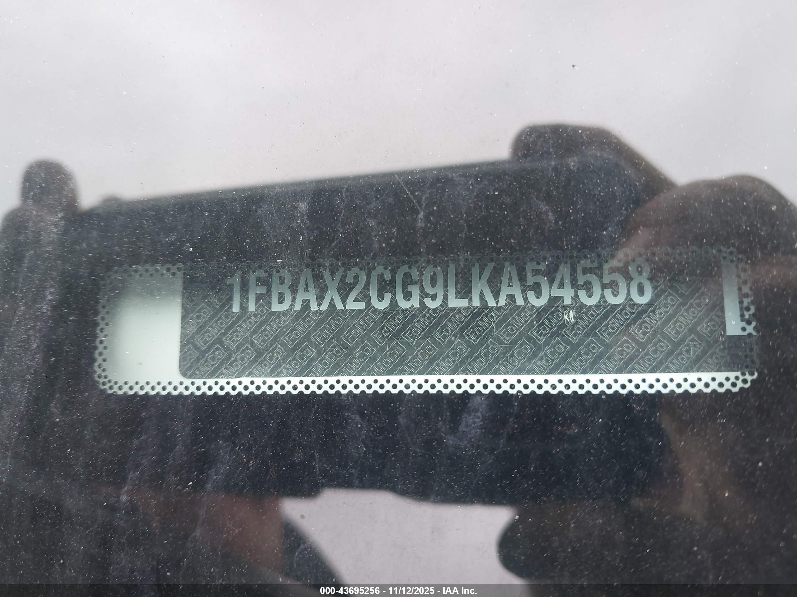 2020 Ford Transit-350 Passenger Van Xlt White vin: 1FBAX2CG9LKA54558
