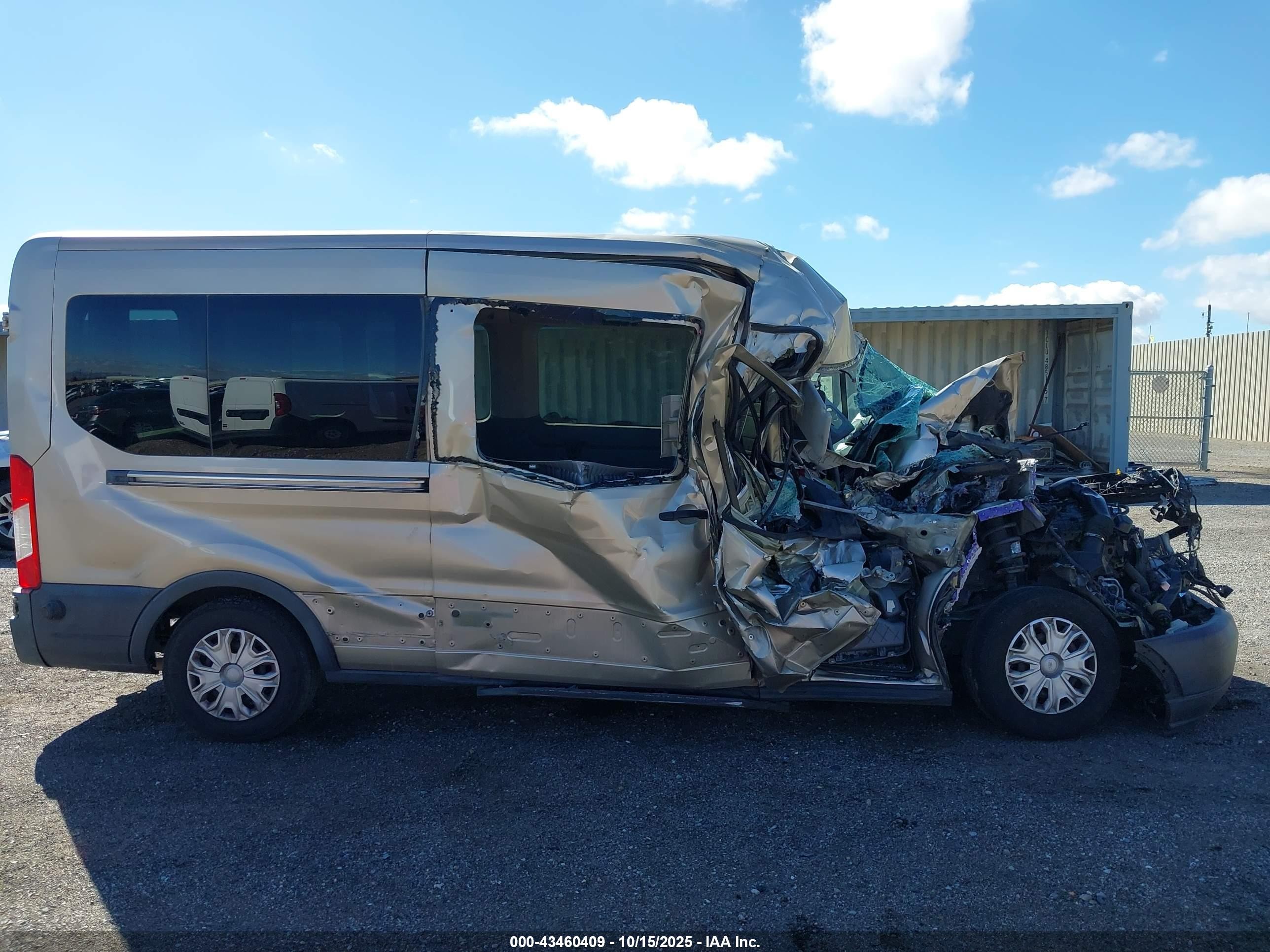 2018 Ford Transit-350 Xlt Champagne vin: 1FBAX2CM0JKA32399