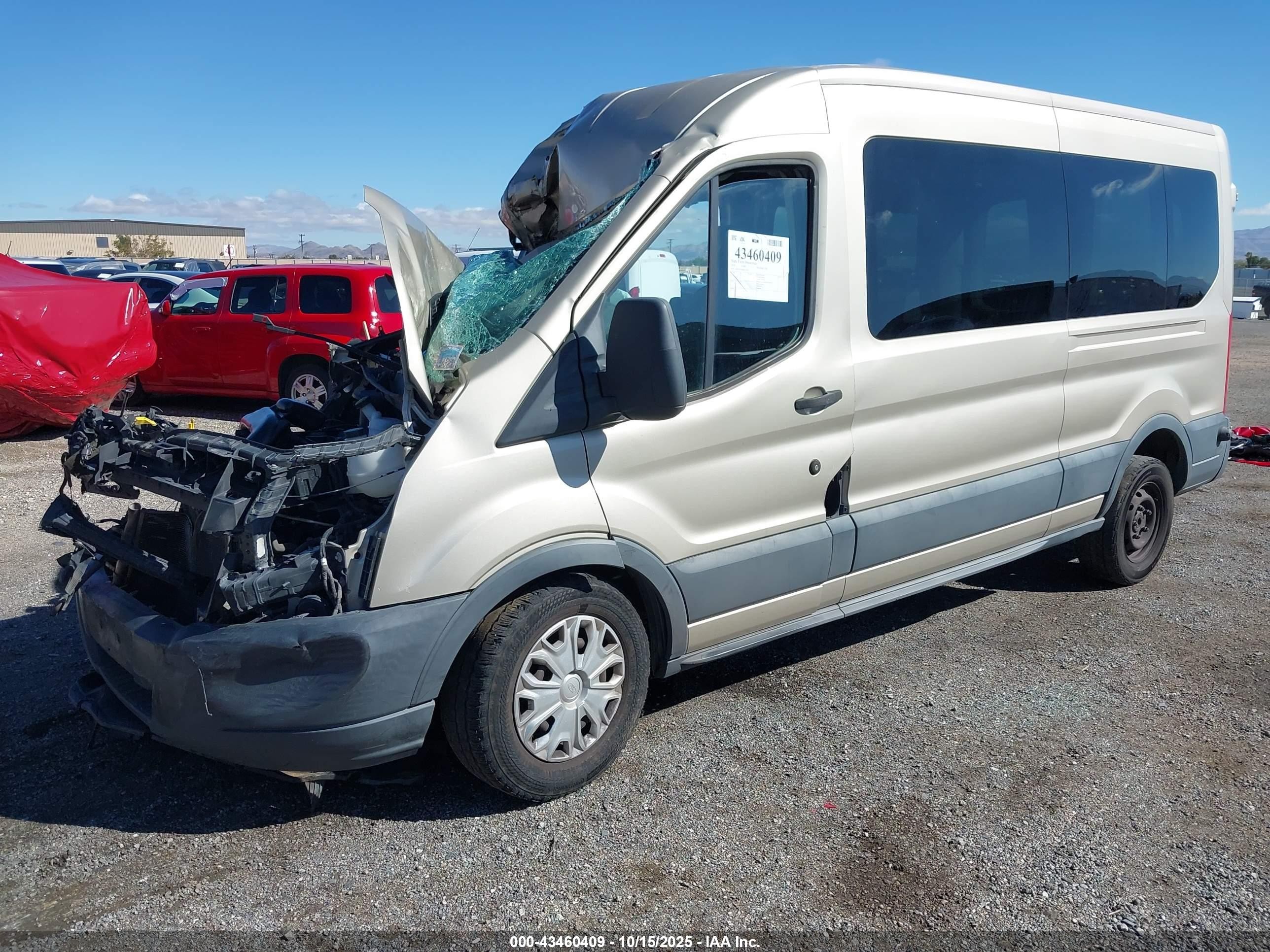 2018 Ford Transit-350 Xlt Champagne vin: 1FBAX2CM0JKA32399