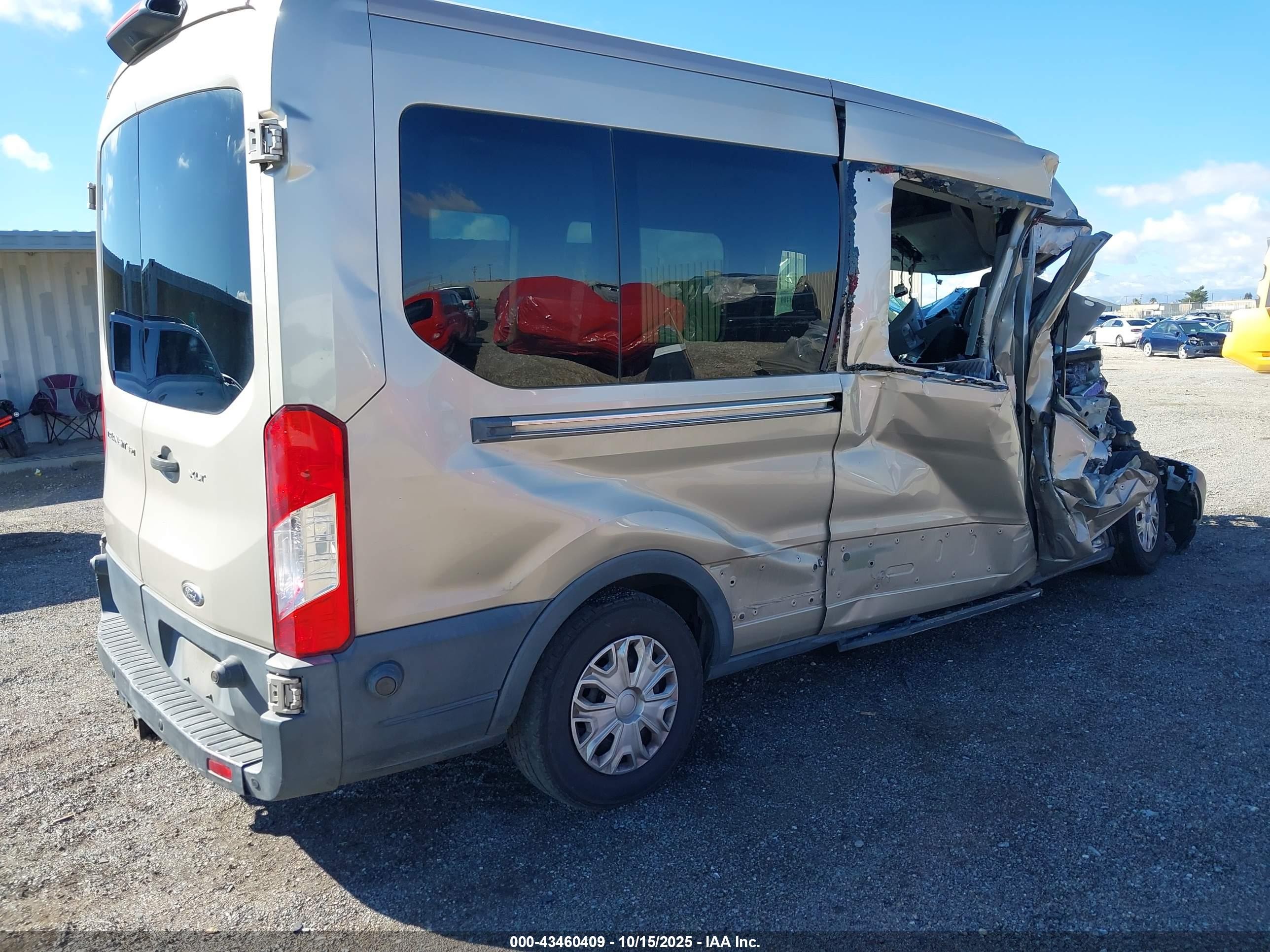 2018 Ford Transit-350 Xlt Champagne vin: 1FBAX2CM0JKA32399