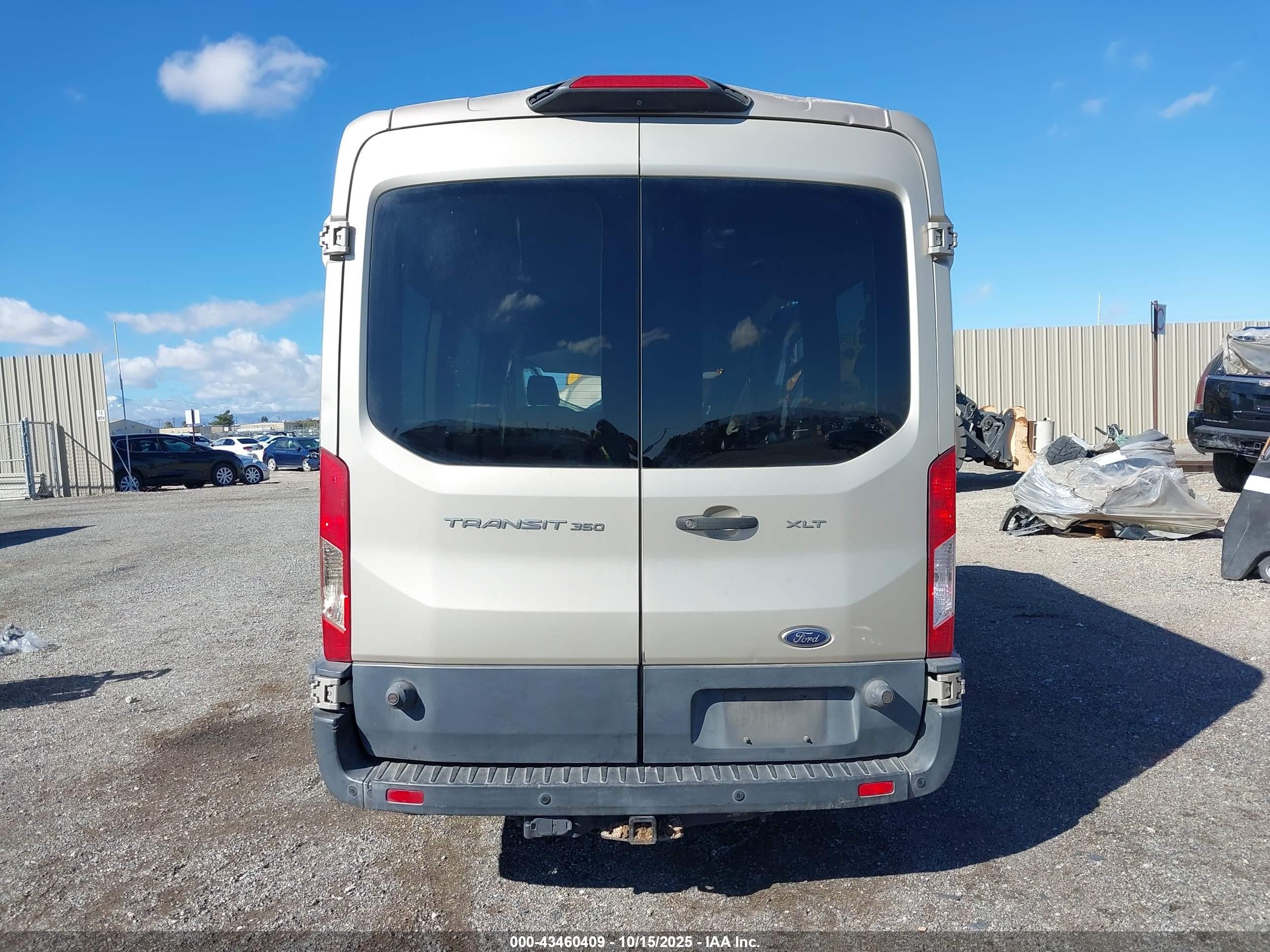 2018 Ford Transit-350 Xlt Champagne vin: 1FBAX2CM0JKA32399